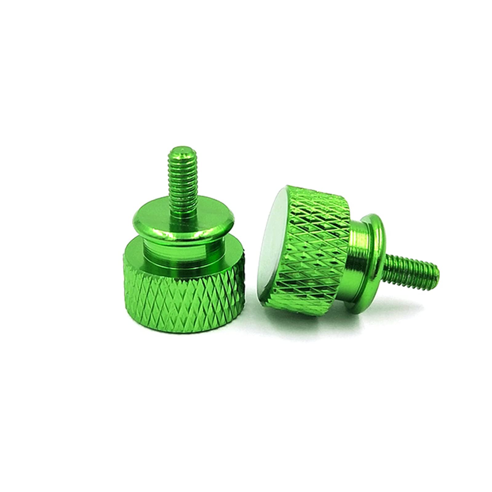 5-Pack M5x20mm Green Aluminum Alloy Thumb Screws for PC Case - Durable Computer Case Screws for Easy Assembly & Maintenance (Ideal for Gaming PCs, Workstations & DIY Computer Builds)