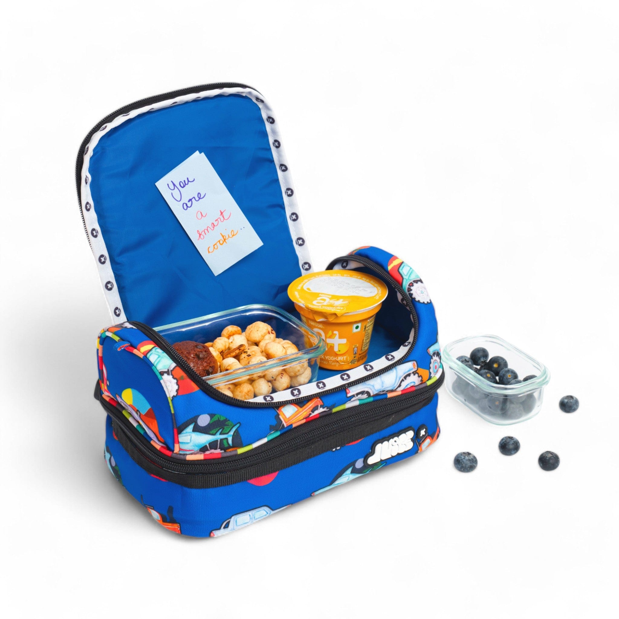 Insulated Monster Truck Lunch Bag for Kids - Durable & Leak-Proof School Lunch Box for Boys & Girls - Perfect for School, Picnics & Road Trips