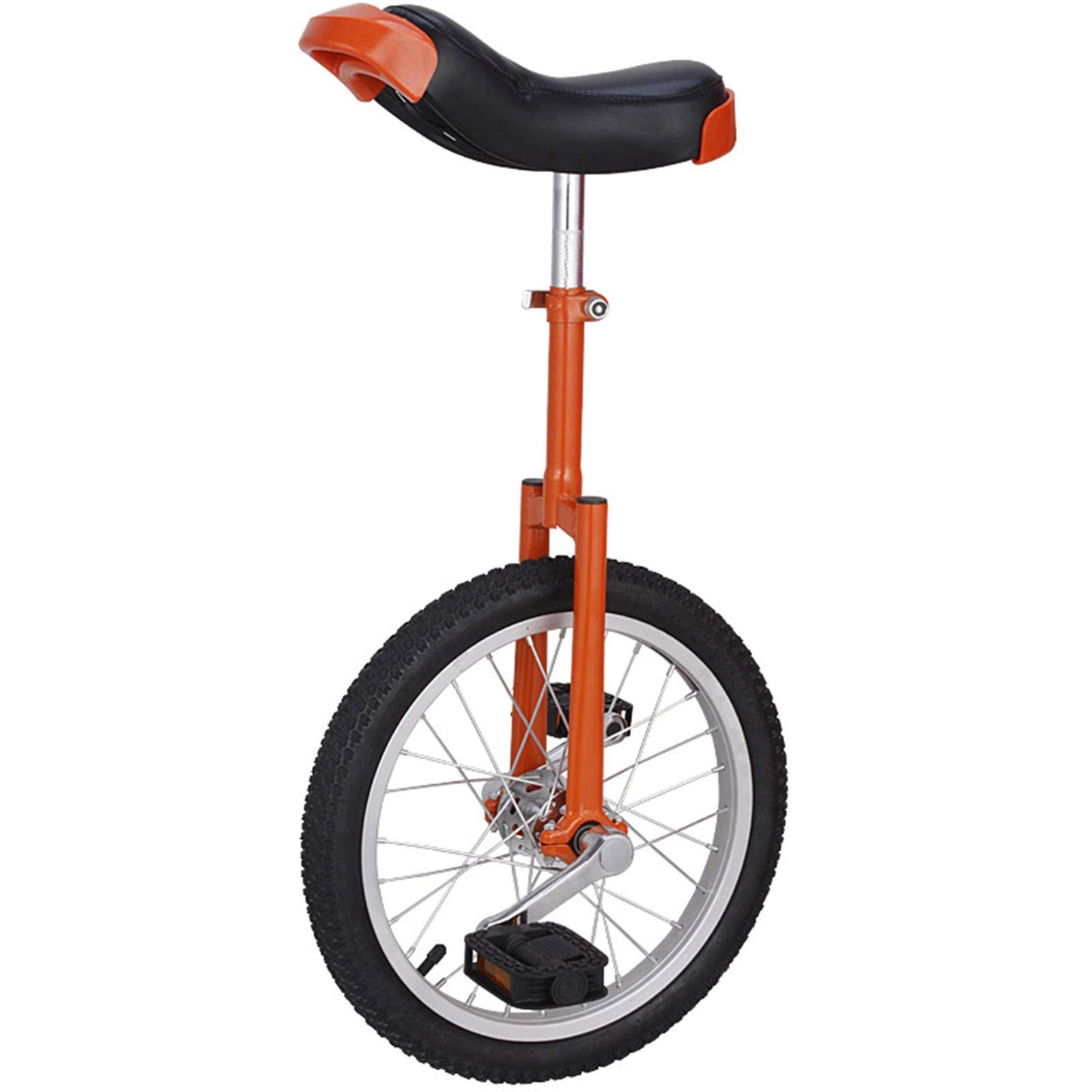 **LXFA 16/18 Inch Kids Unicycle for Boys & Girls - Beginner Balance Bike for Outdoor Sports, Fitness & Exercise - Ideal for Ages 7-13 (Red, 16 Inch) - Perfect for Playground, Park & Backyard Riding**