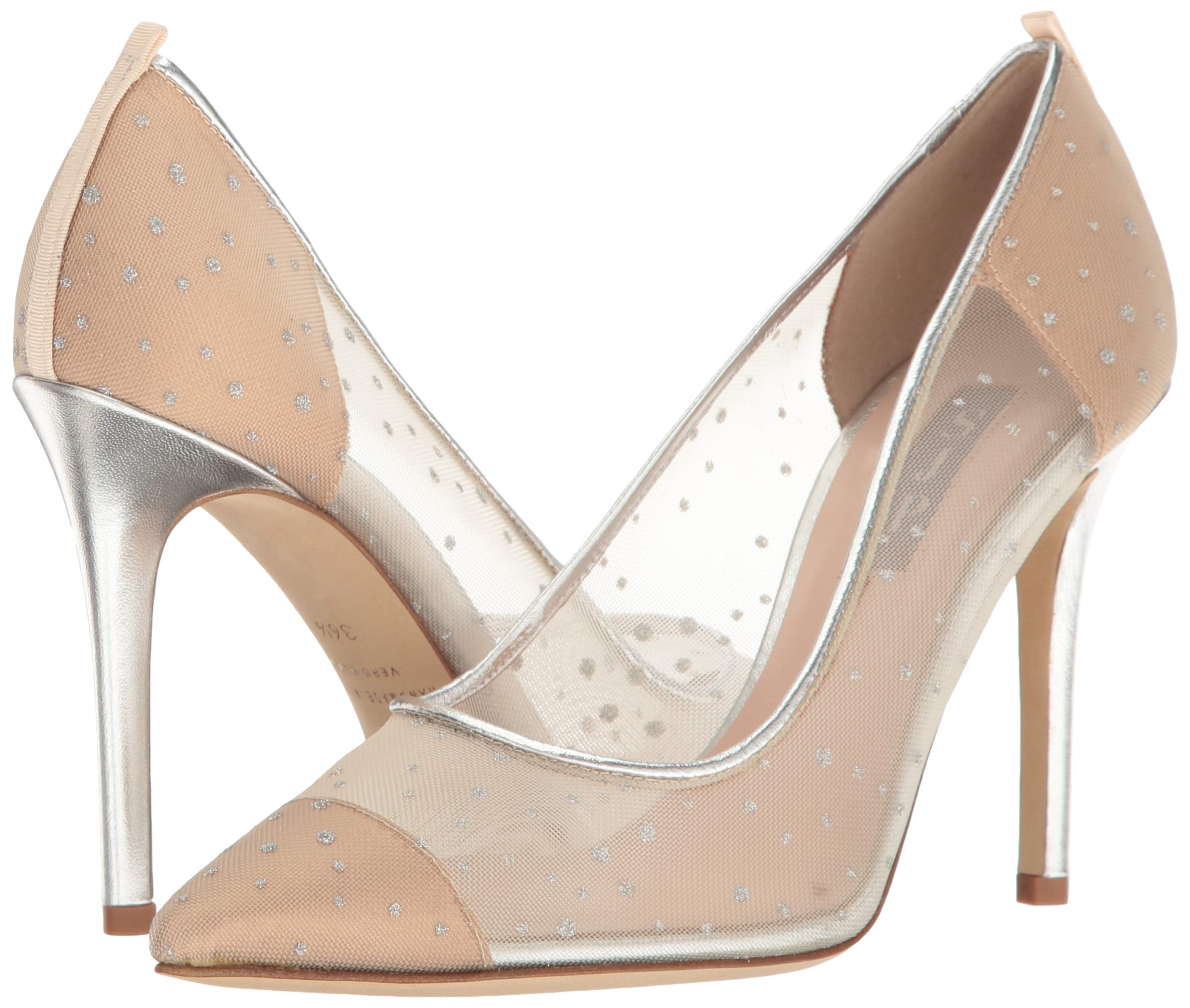 SJP by Sarah Jessica Parker Women's Glass 70 Pointed Toe Dress Pump Heels - Elegant High Heels for Work, Party & Special Occasions