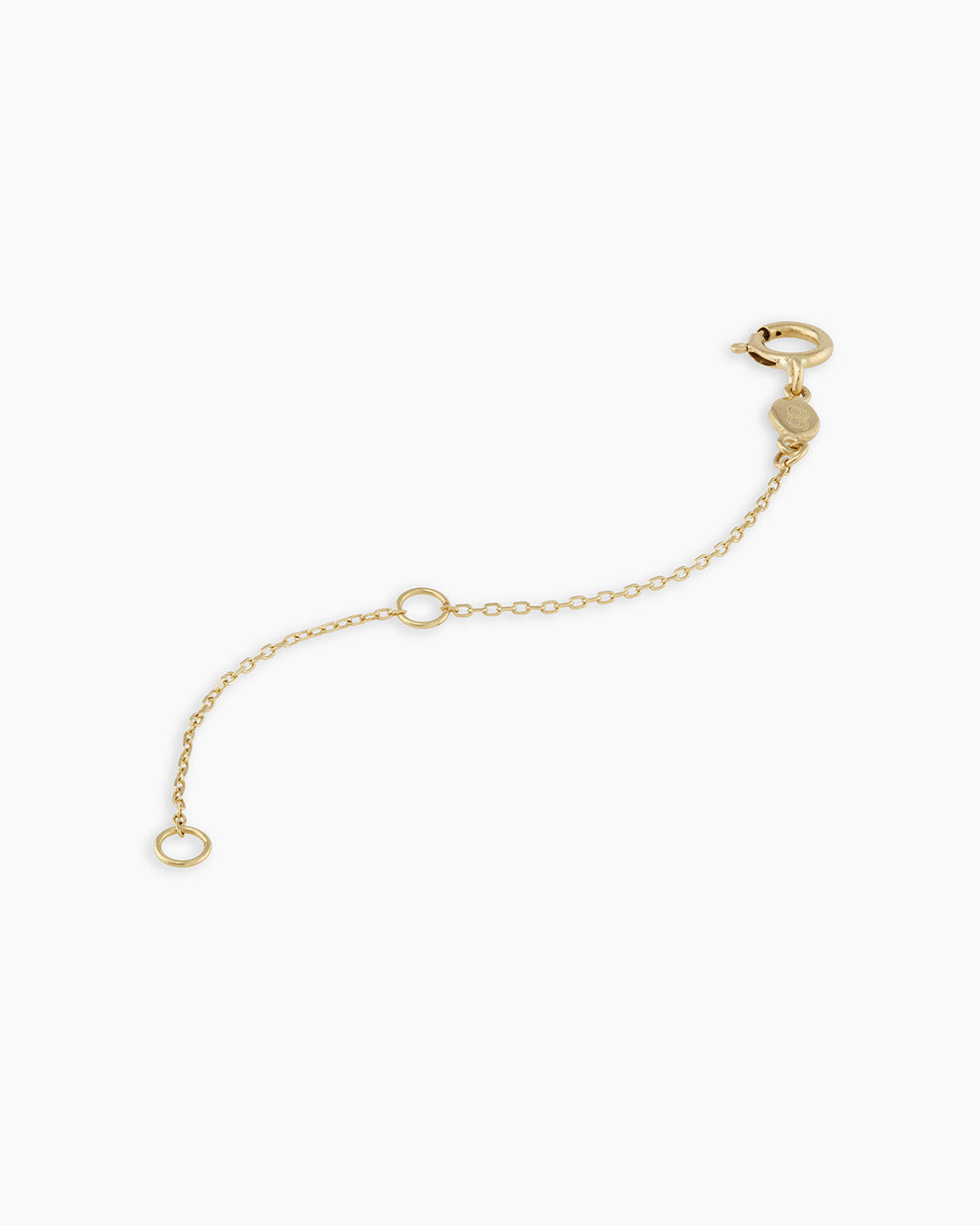 14K Gold Extender Chain - Adjustable Necklace Extender for Jewelry & Pendants | Perfect for Layering, Customizing Length & Gift Giving