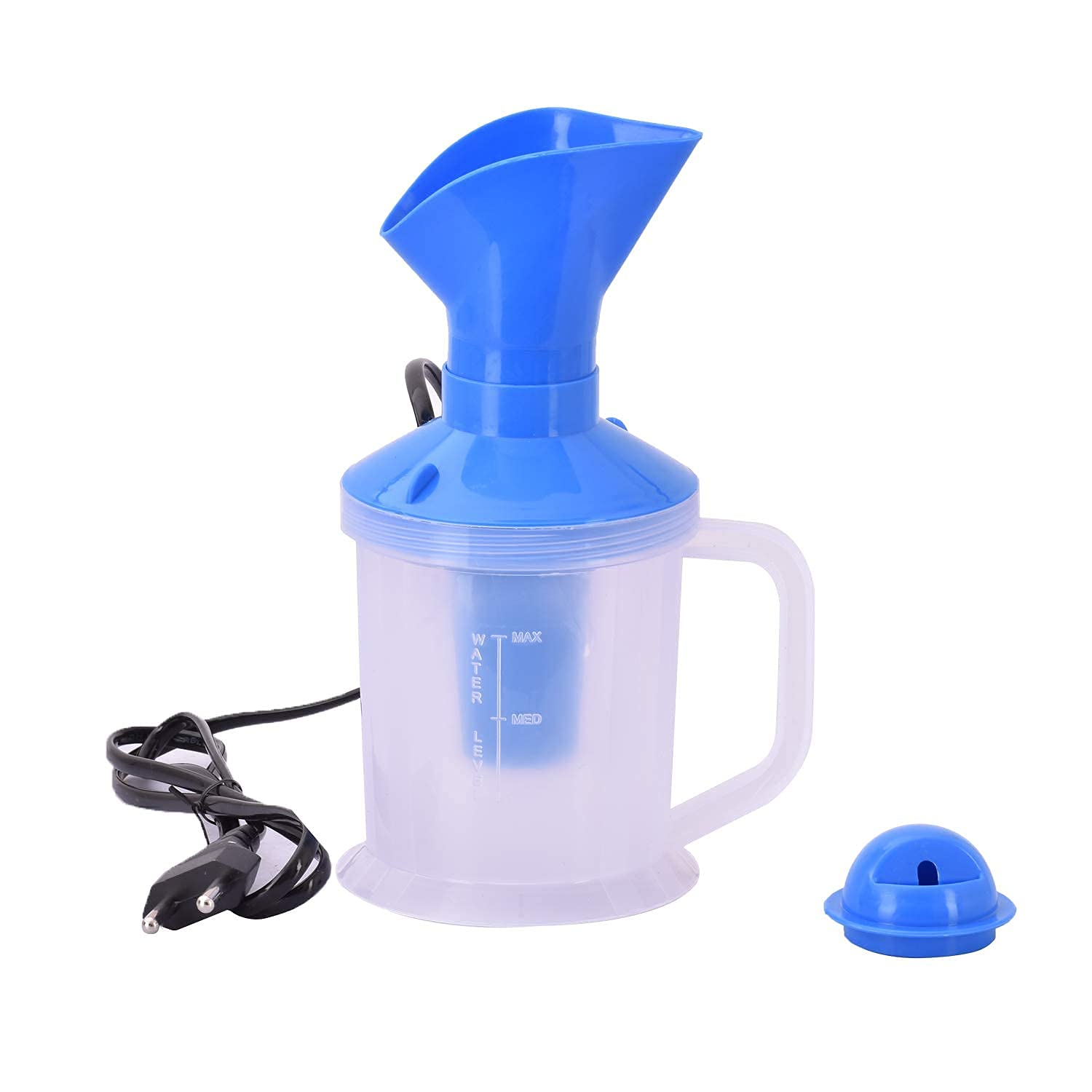 ADEPT 3-in-1 Facial Steamer & Inhaler - Portable Steam Vaporizer for Sinus Relief, Cold & Cough | Warm Mist Humidifier for Face & Nasal Care | Perfect for Home Spa, Allergy Season & Respiratory Comfort (Men & Women)