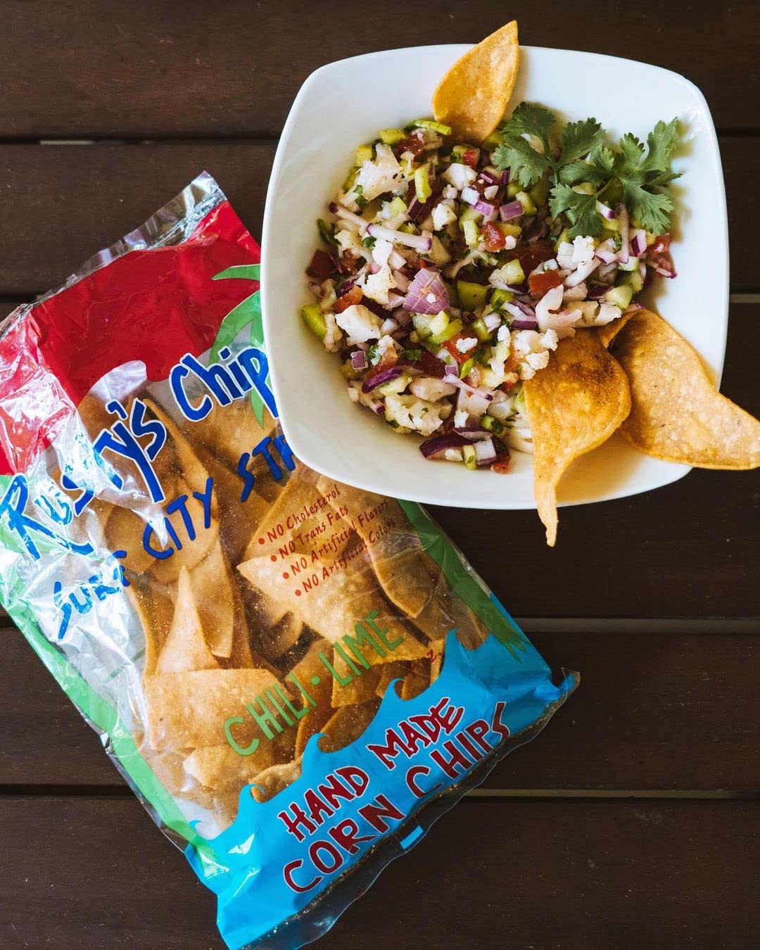 Rusty's Crunchy Gluten Free Chips - Healthy Vegan Snacks, Non-GMO, No Preservatives - Perfect for Office, School, Hiking & Movie Nights