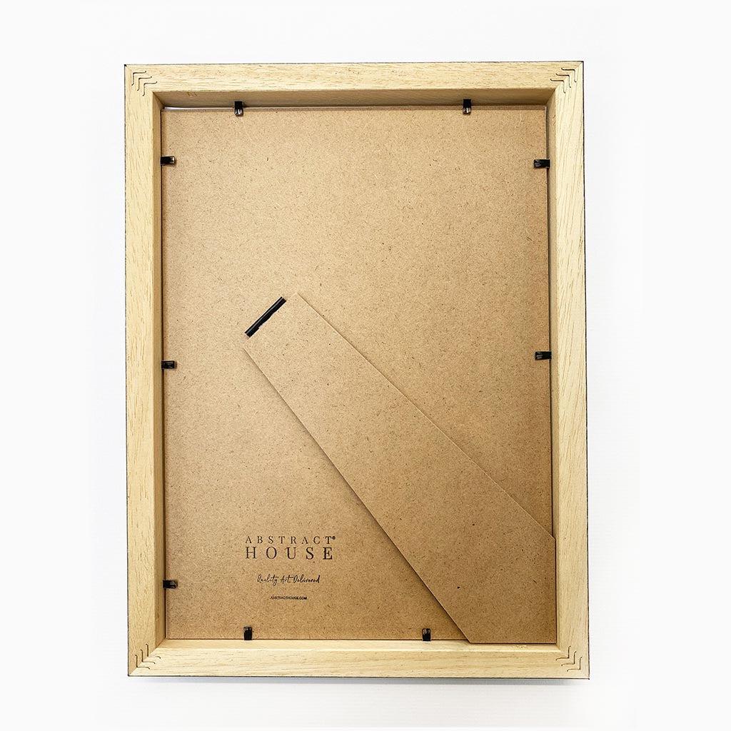 21x30cm Freestanding Grey Wooden Picture Frame - Perfect for Home Decor, Office Display, and Photo Gifts
