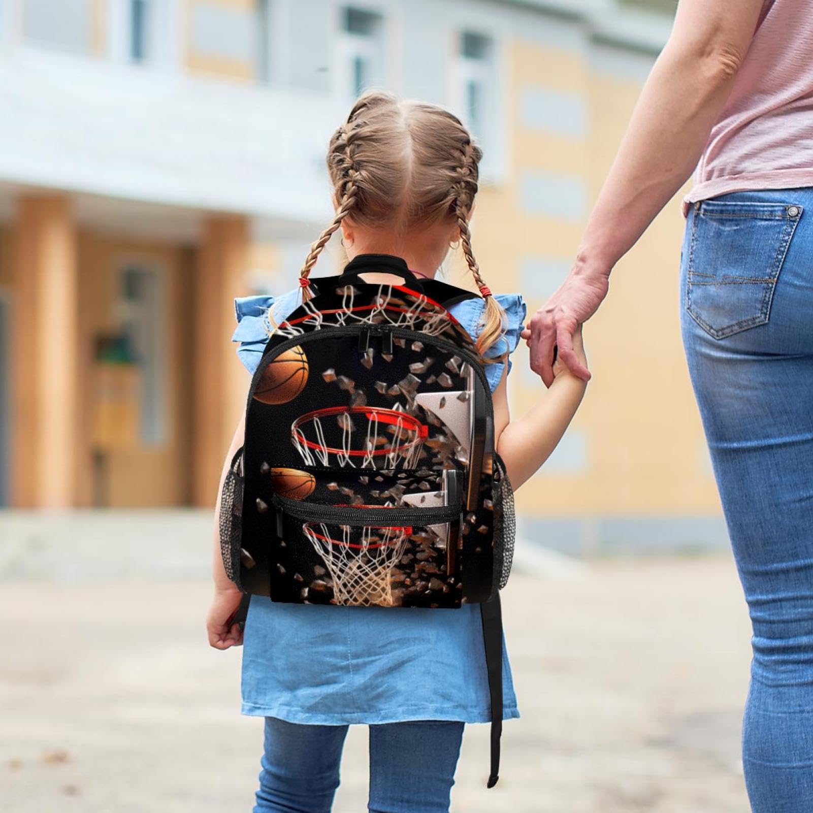 Stylish Unisex Travel Backpack - Durable Sports Backpack for Women & Men - Perfect for Basketball, Gym & Outdoor Adventures