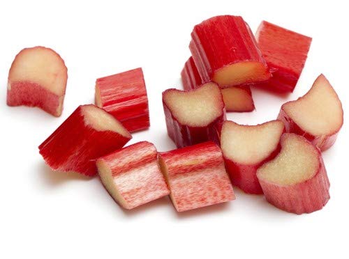 Organic Frozen Rhubarb - Fresh Antioxidant-Rich Fruit for Smoothies, Pies, Jams & Syrups - Healthy Diet Superfood - 4.5 lb Pack - Perfect for Baking, Desserts & Healthy Snacks