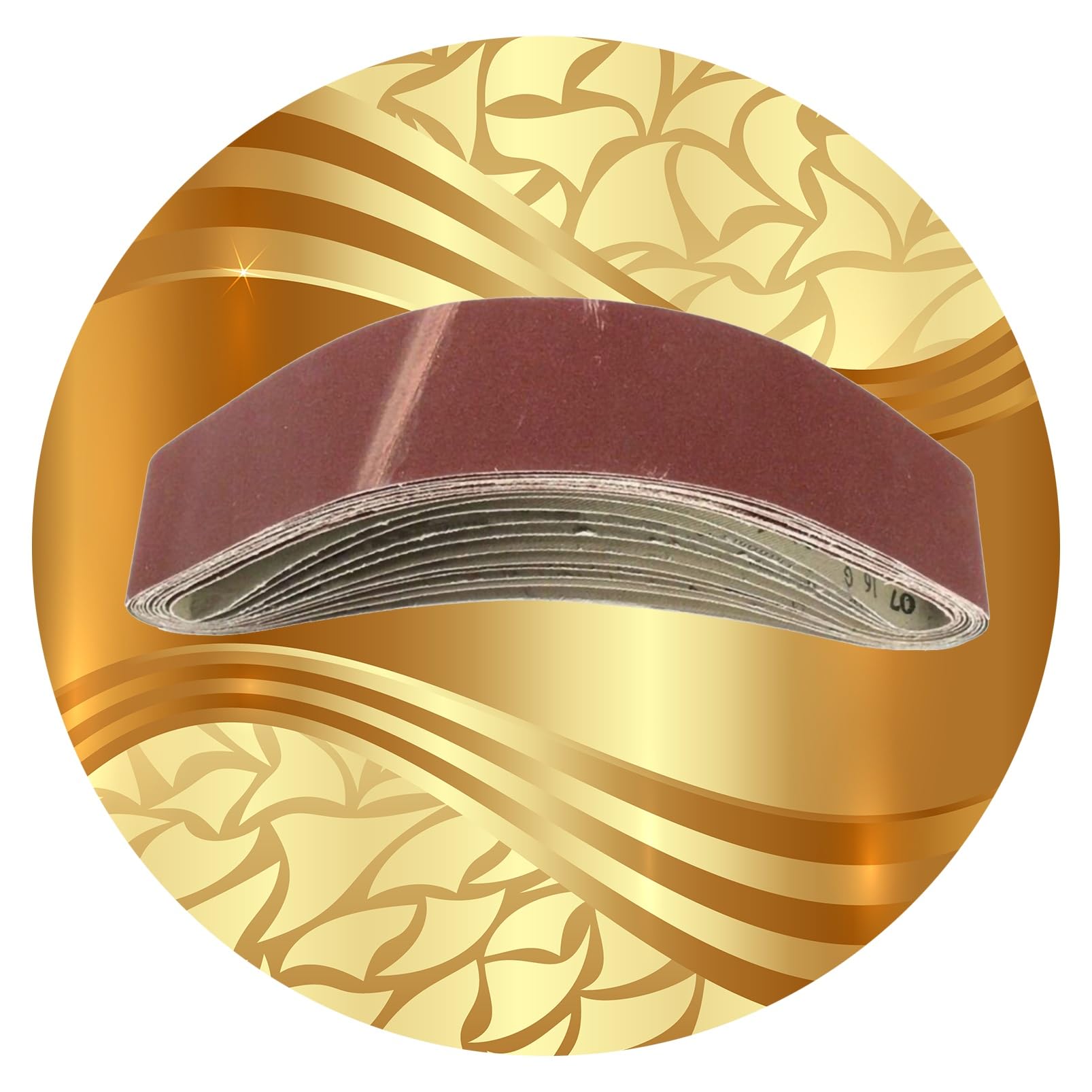 1.5x30 Inch Aluminum Oxide Sanding Belts 10-Pack - 40/1000 Grits for Wood, Metal, Automotive & Welding - Durable Grinding & Polishing Abrasive Belts for Belt Sanders - Perfect for Rust Removal, Fine Finishing & DIY Projects