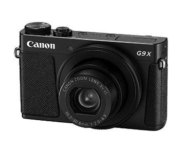 Canon PowerShot G9X Mark II Digital Camera 20.1MP 1-inch Sensor 3x Zoom 1080p Video WiFi NFC (Black) - Perfect for Travel Photography & Vlogging