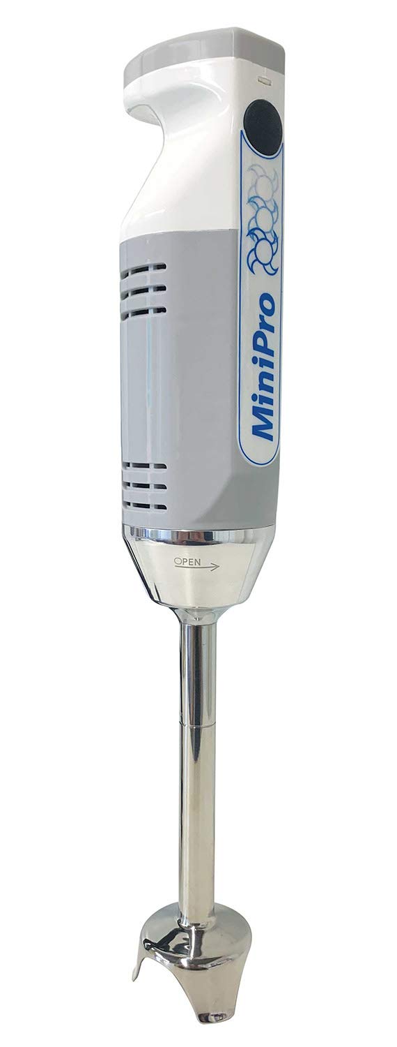 Dynamic MiniPro MX070.15 4 Qt. Immersion Hand Blender with Variable Speed Motor - 115V Grey - Perfect for Smoothies, Soups & Purees in Home Kitchen