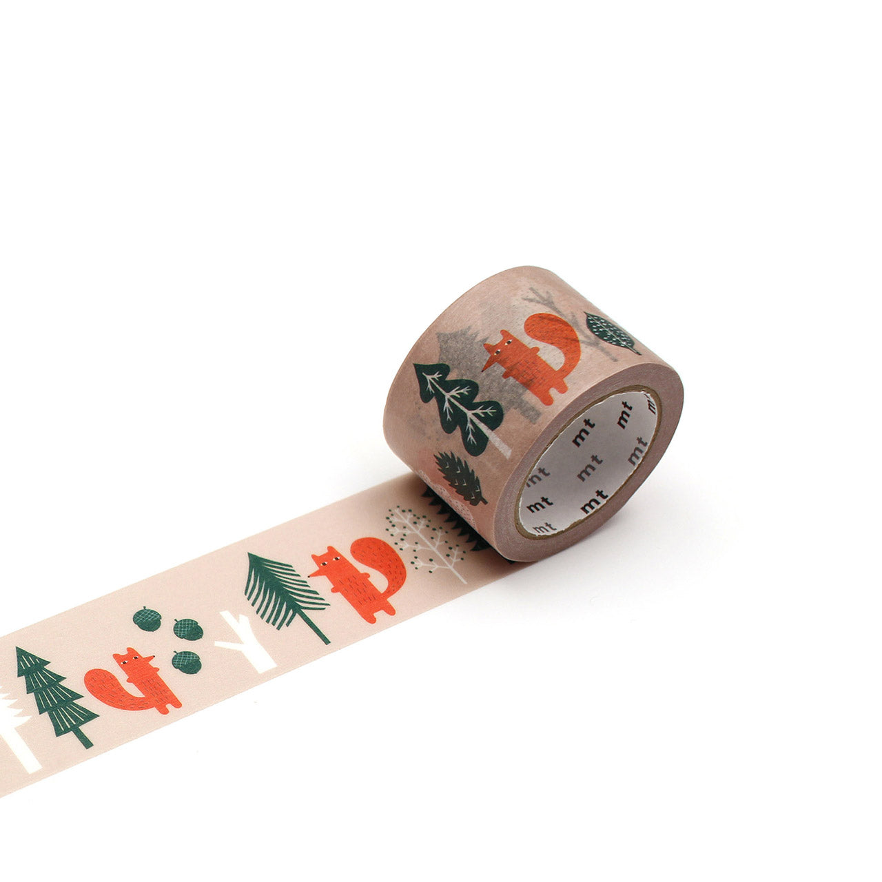 Cyril in the Forest Washi Tape - Decorative Japanese Paper Tape for Scrapbooking, Journaling, DIY Crafts, Gift Wrapping & Home Decor