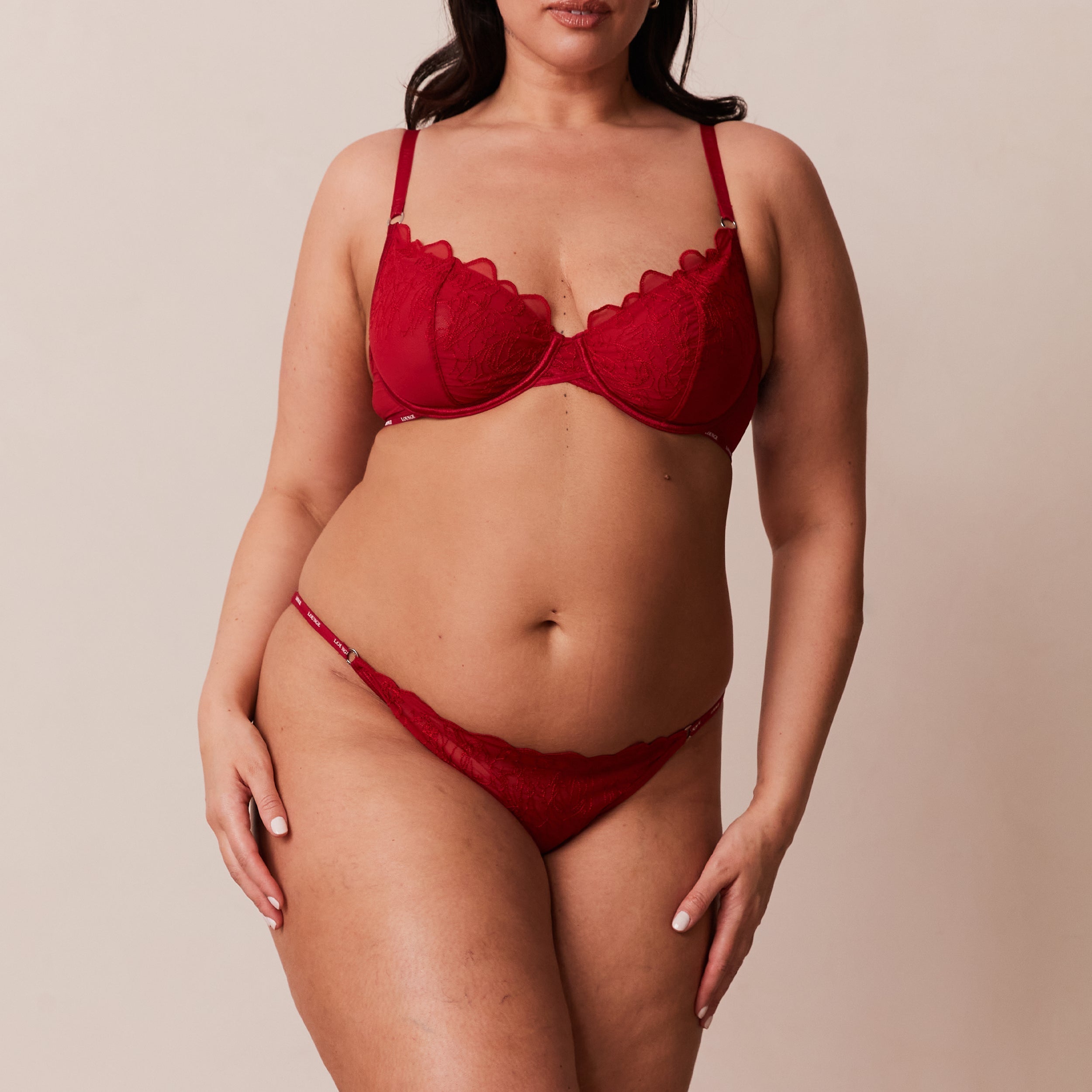 Maroon Balcony Bra - Comfortable Lace Underwire Bra for Women | Perfect for Everyday Wear & Lounge