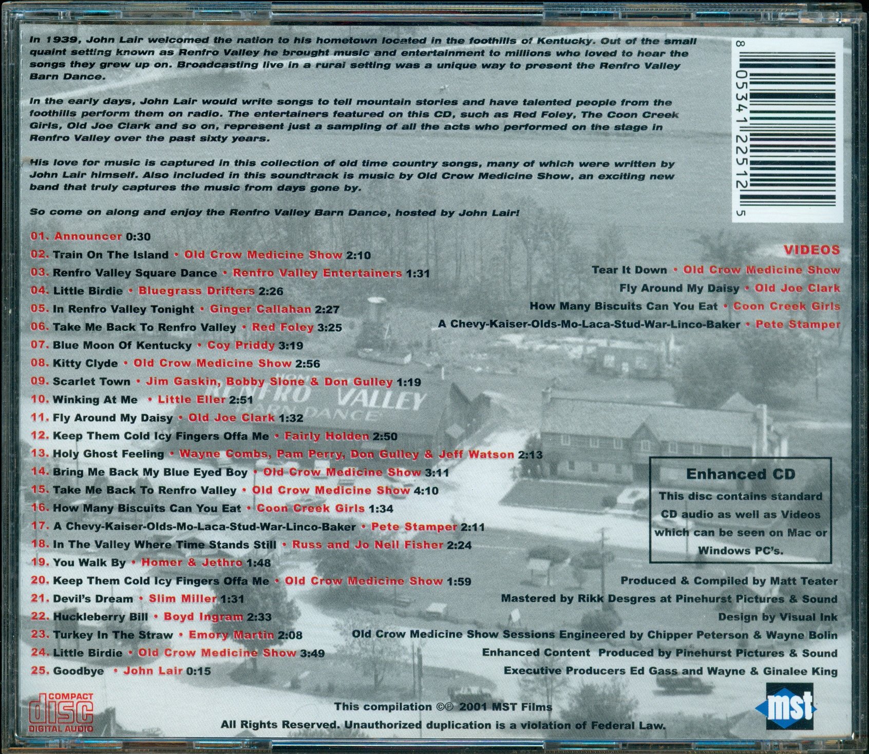 John Lair's Renfro Valley - Authentic American Folk Music & History Collection | Perfect for Country Music Lovers & Cultural Enthusiasts