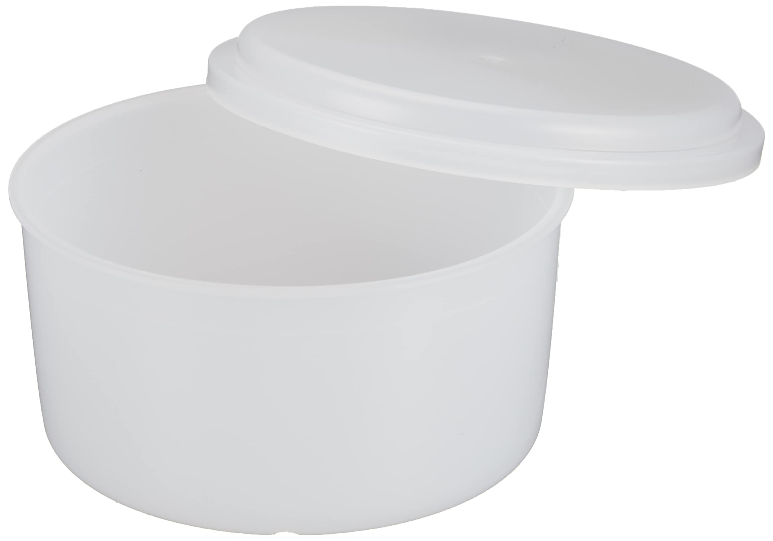 Doshisha HS-19MAZ 12-Pack White Ice Maker Cups for Cocktails, Smoothies & Iced Coffee | BPA-Free Plastic Reusable Drinking Glasses for Parties, Bars & Home Use