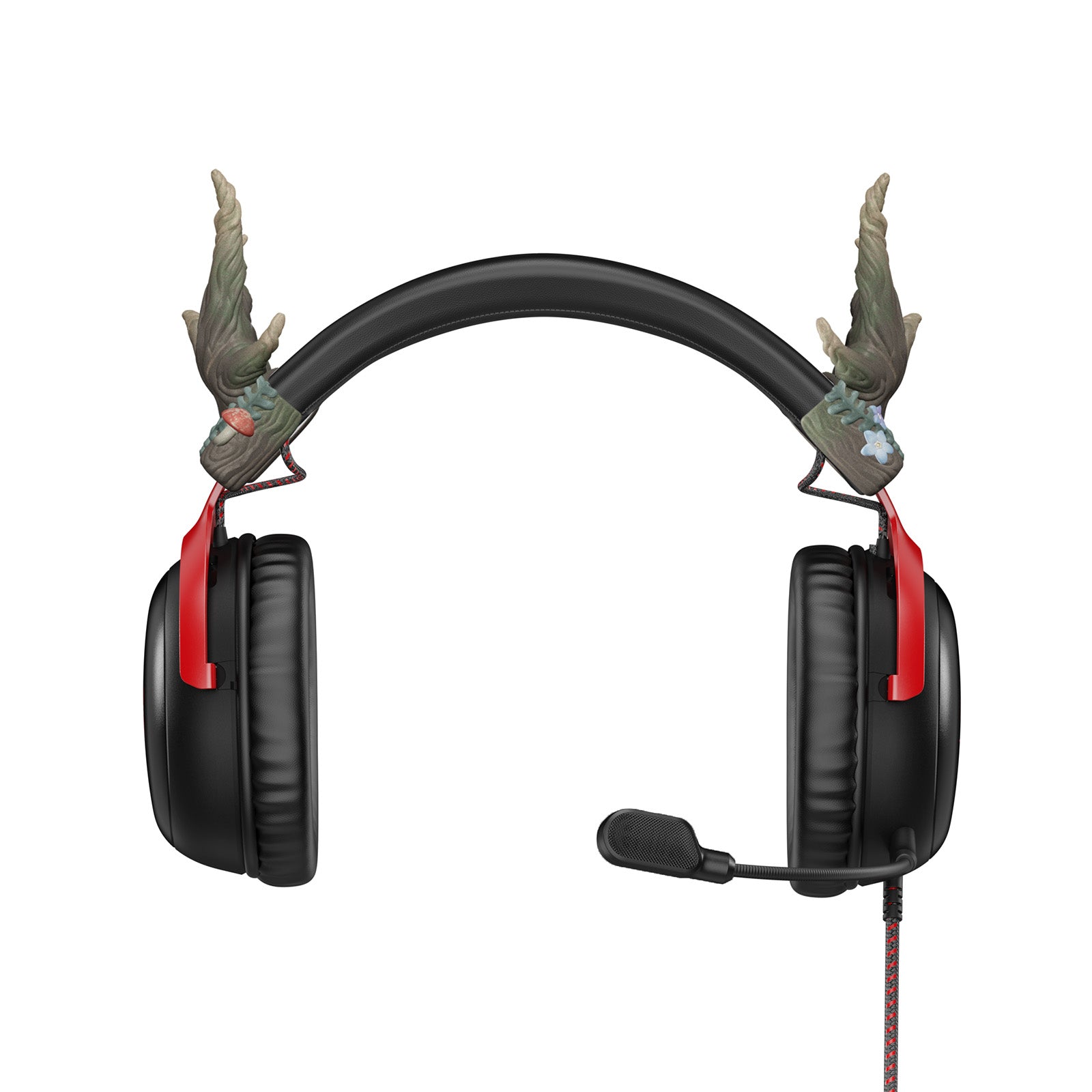 HX3D VR Headset Accessory - Nature's Horns for Oculus Quest 2, Meta Quest 3 | Realistic Antler Design for Immersive Gaming & Cosplay