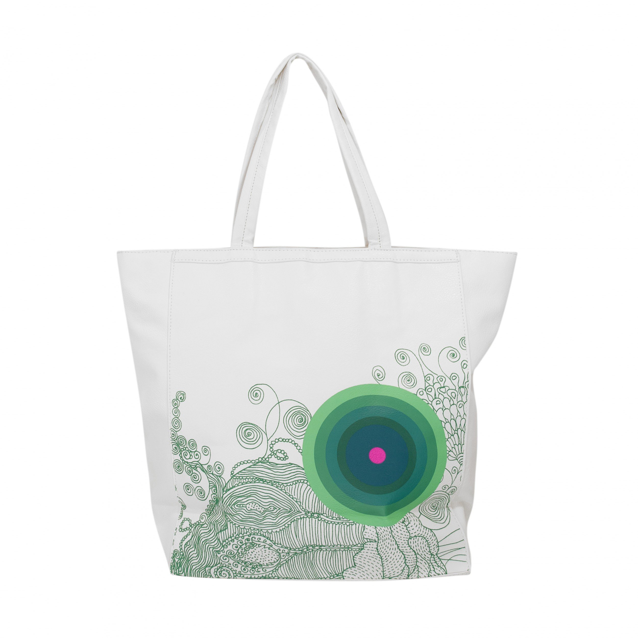 Desigual Chain Me Shopping Travel Tote Bag - Stylish & Spacious Women's Shoulder Bag for Shopping, Work & Travel | Perfect for Daily Commute, Office & Weekend Getaways