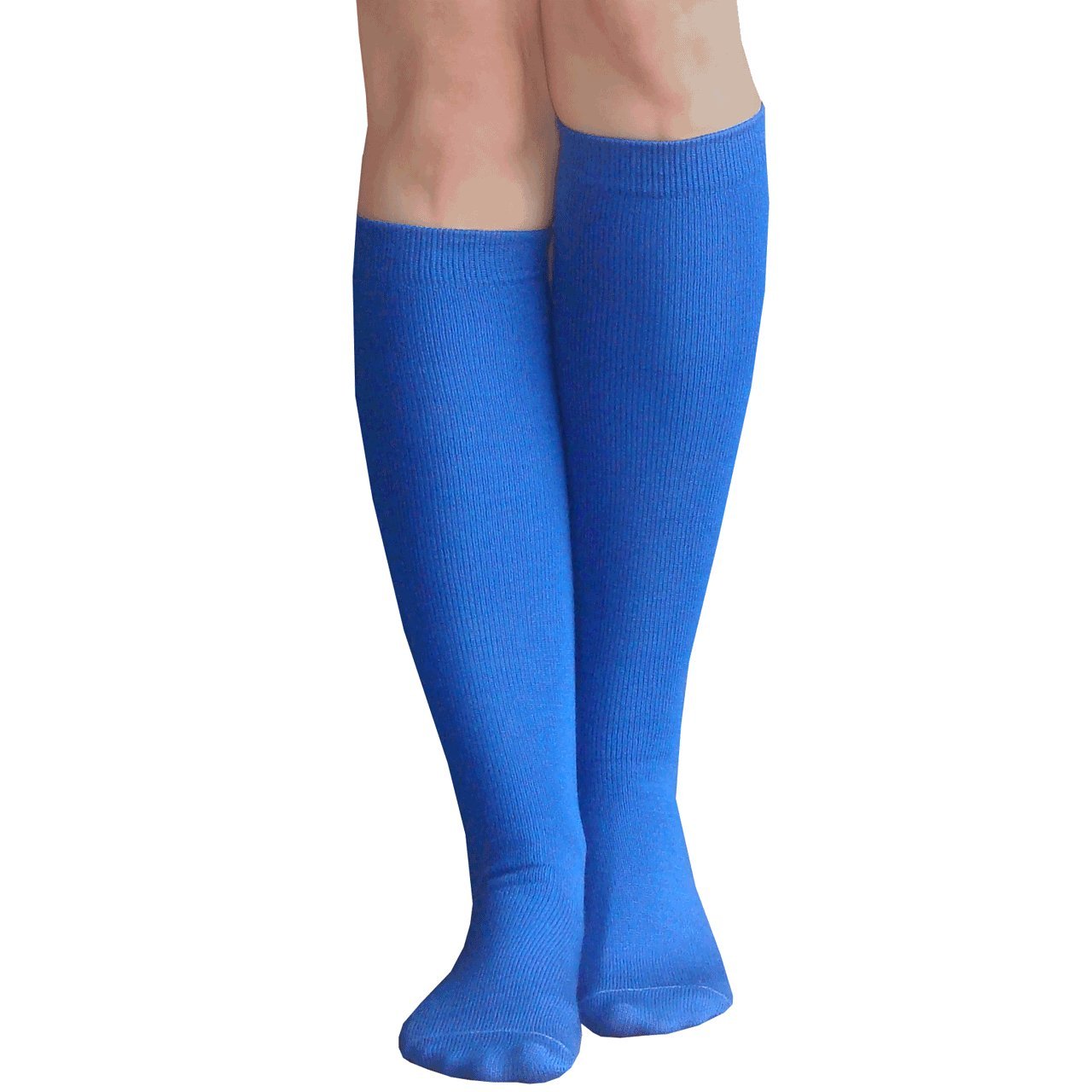 Women's Thin Solid Knee High Socks - Comfort for Work & Casual Wear