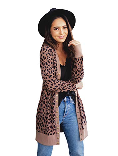 Brown Animal Print (Button Down, No Pockets)