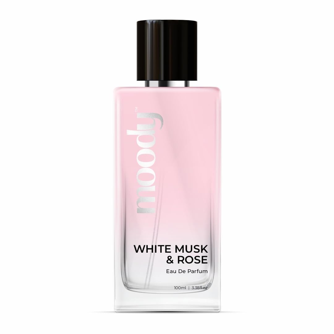 Premium White Musk & Rose Perfume for Women - Long Lasting 8 Hours Floral & Fruity EDP Fragrance with 20% Perfume Oil, 100ml | Luxury Scent for Date Night, Office & Special Occasions