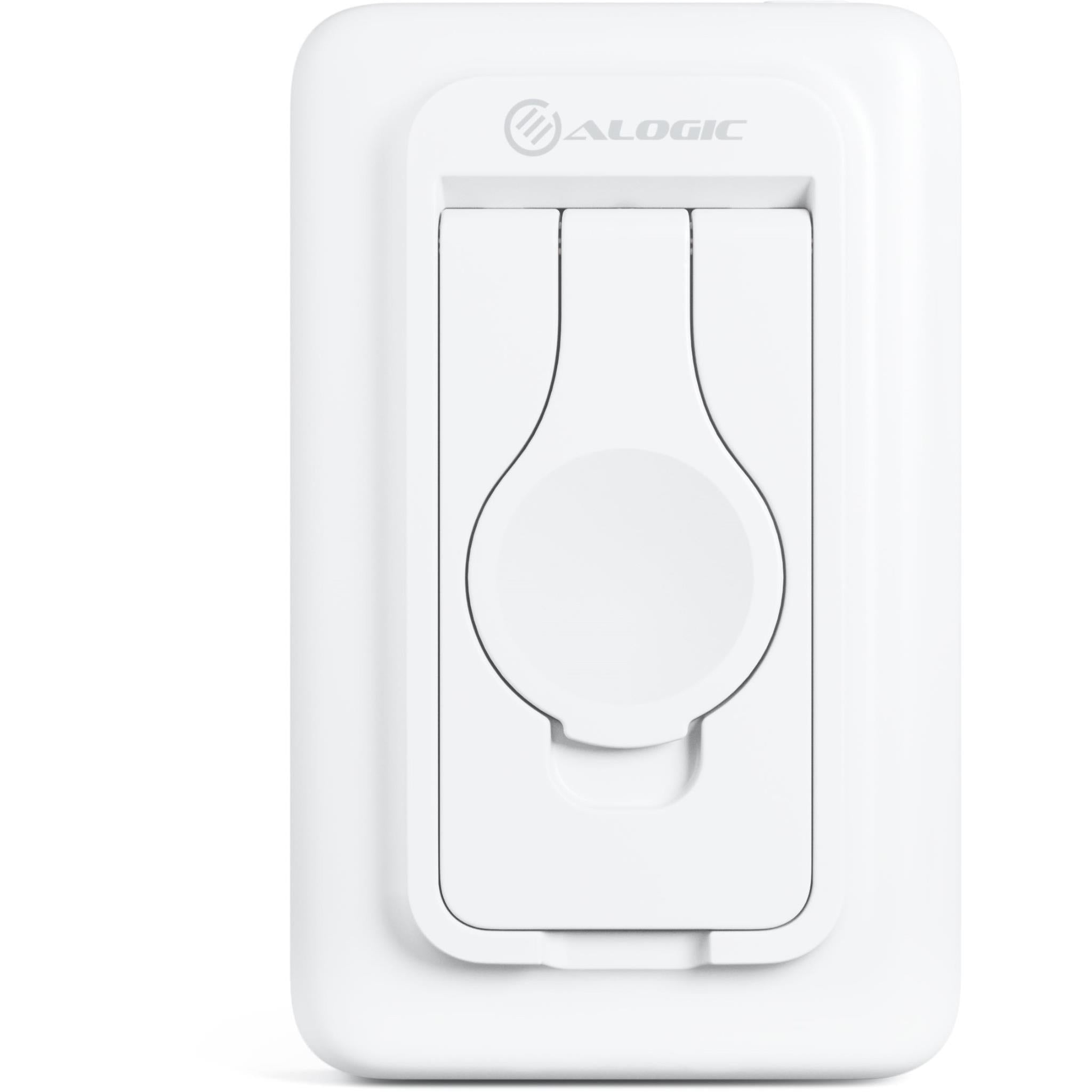 ALOGIC 4-in-1 Wireless Charging Station with 10,000mAh Power Bank - Fast Qi Charger for iPhone, Samsung, AirPods - White | Home Office Desk Organizer & Travel Companion