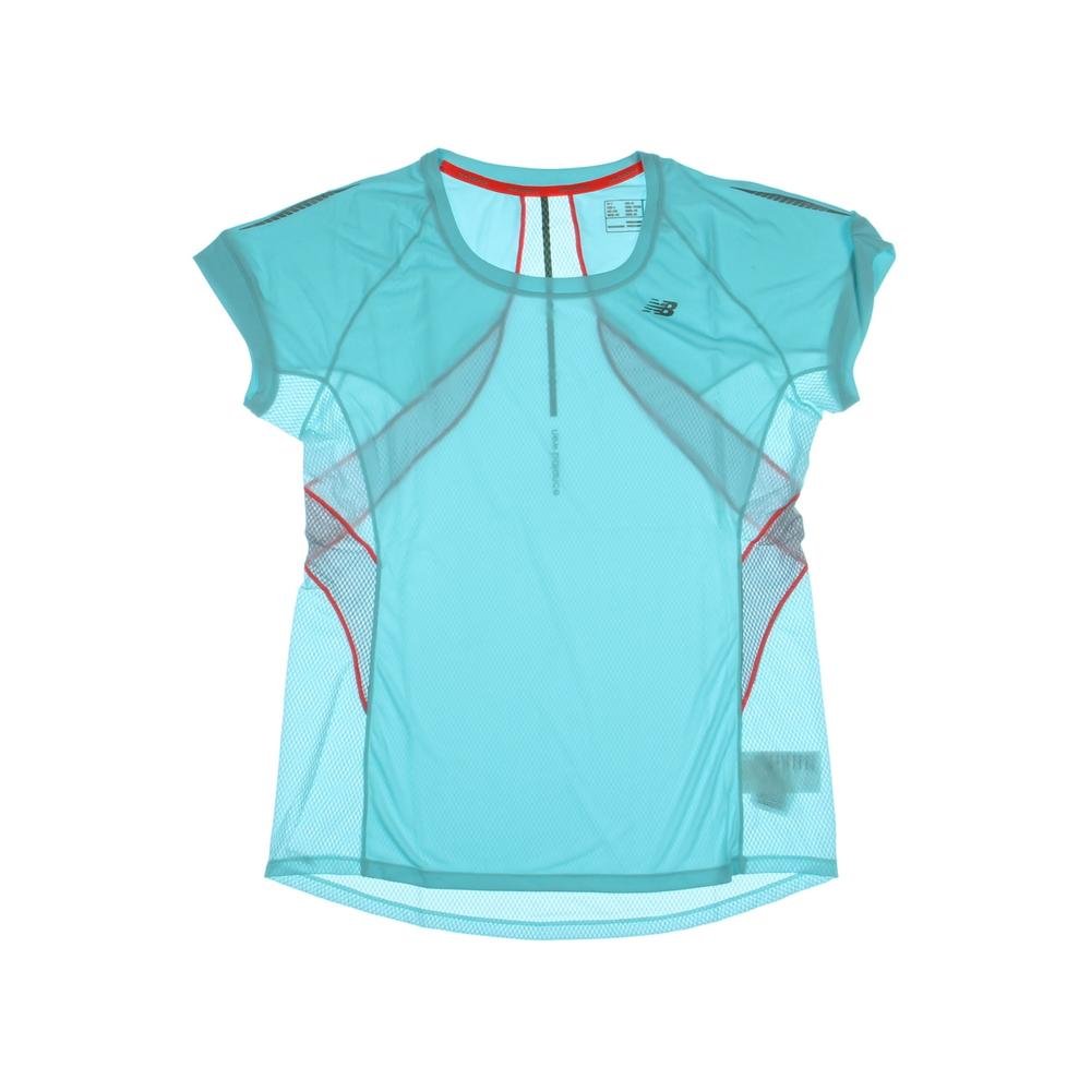 New Balance Women's NB Ice Short Sleeve Performance T-Shirt - Moisture Wicking, Breathable & Lightweight for Running, Gym & Active Lifestyle