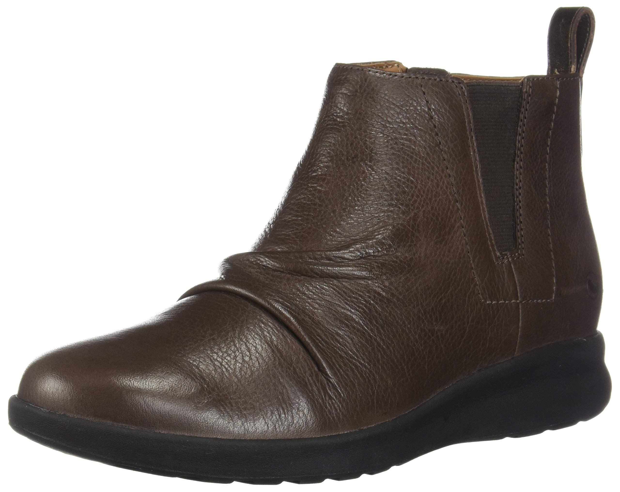Clarks Women's Slouch Boots - Comfortable Ankle Boots for Women, Casual & Dressy Leather Booties for Fall & Winter | Perfect for Office, Date Night & Everyday Wear