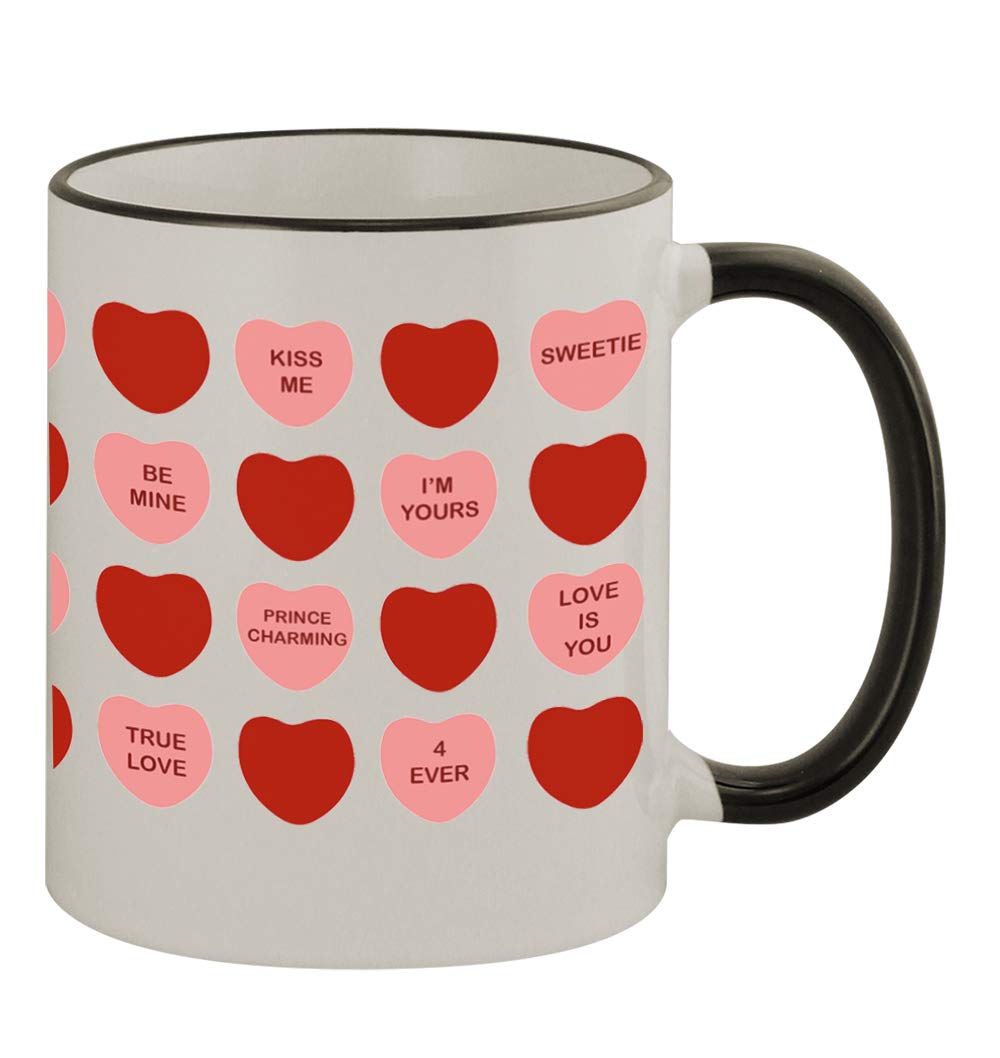 Middle of the Road Sweethearts II #82 - Funny Humor 11oz Coffee Mug with Black Handle - Perfect Gift for Couples, Office Humor & Coffee Lovers
