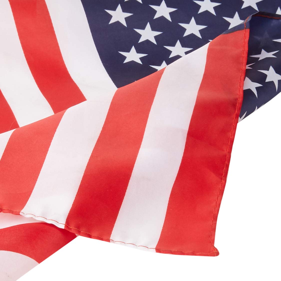 US Car Flag - Durable American Flag for Car with Pole & Clip - Perfect for Trucks, SUVs, RVs & Tailgating at Sports Events, Parades & Patriotic Celebrations