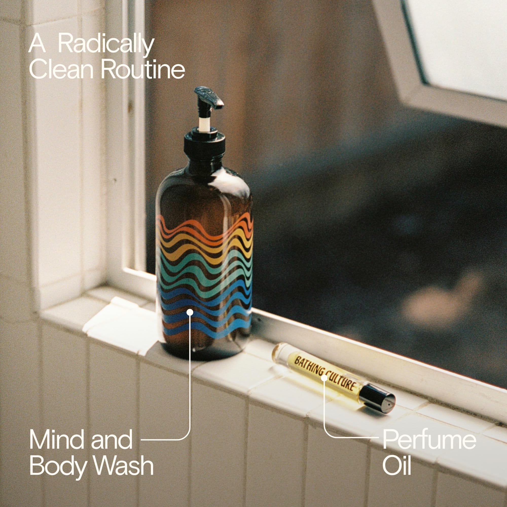 Organic Cathedral Grove Roll-On Perfume Oil by Bathing Culture | Natural, Vegan, Biodegradable & Sustainable Personal Care (0.3 fl oz | 9 ml) - Perfect for Travel, Daily Wear & Eco-Friendly Gifting
