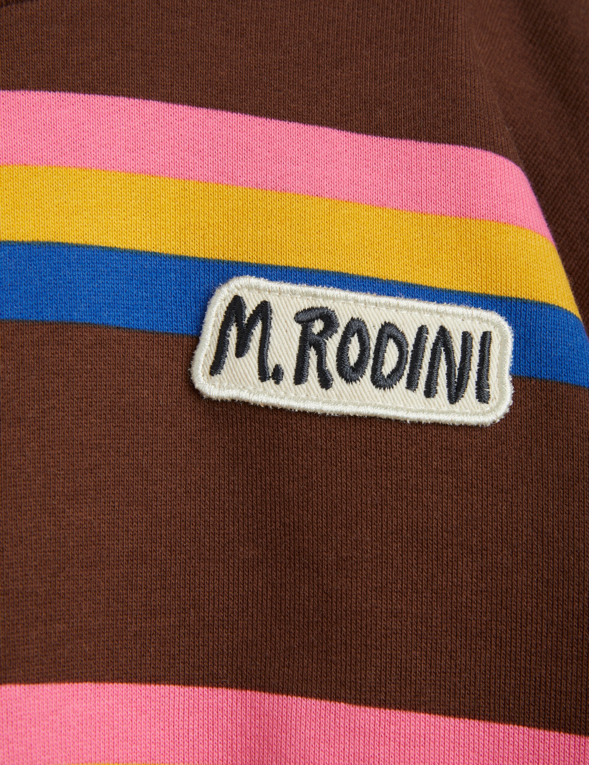 Mini Rodini Striped Sweatshirt for Kids - Soft Cotton Pullover with Colorful Stripes - Perfect for Playdates, School & Casual Outings