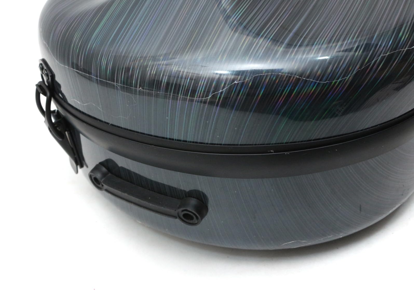 Premium 4/4 Carbon Fiber Violin Case - Lightweight Hard Shell with Adjustable Back Straps & External Storage Bag (Color) - Perfect for Travel, School & Professional Musicians