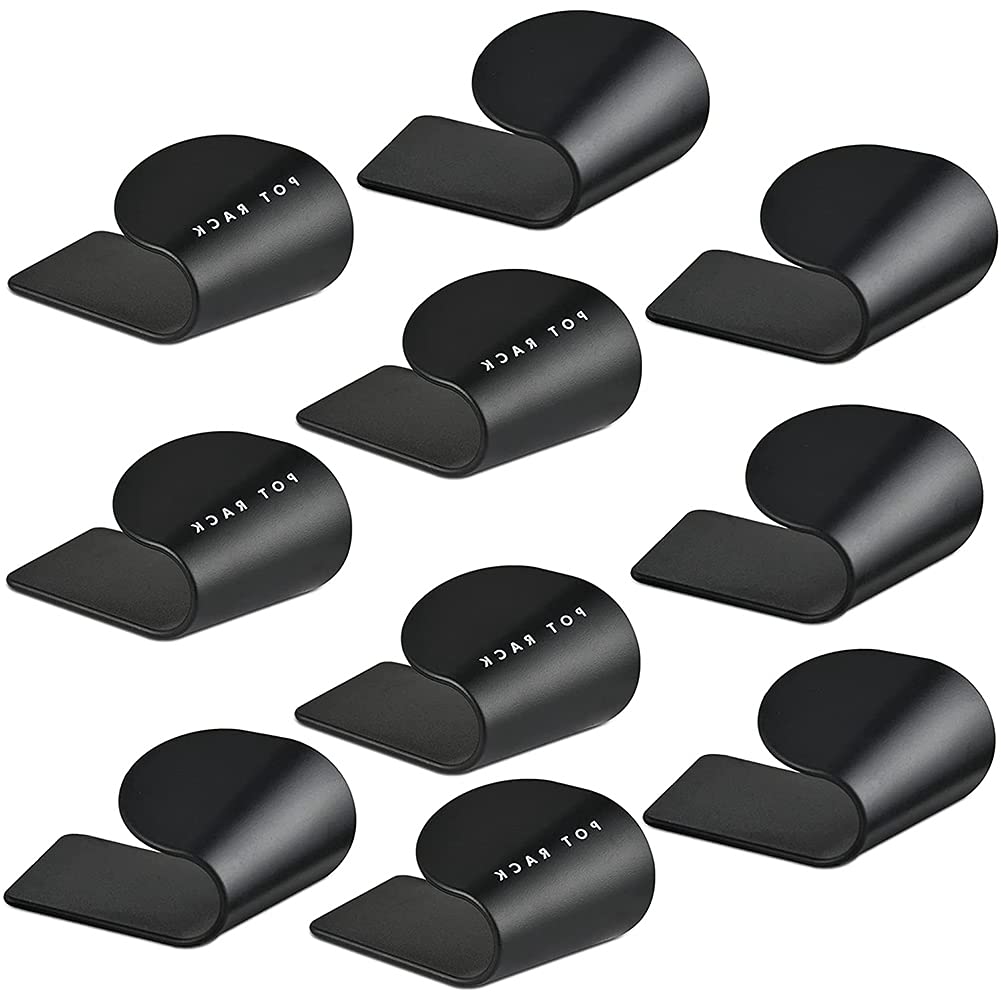 5-Pack Adjustable Pot Lid Holder & Pan Organizer for Kitchen Cabinet - Space-Saving Cabinet Door Storage Solution - Perfect for Organizing Cookware Lids, Pans & Cutting Boards in Small Kitchens
