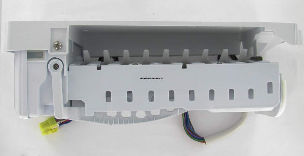 CoreCentric Remanufactured Refrigerator Ice Maker Assembly Replacement for Samsung DA97-07365G - Compatible with Samsung Fridges - Perfect for Home Kitchen Appliance Repair & Ice Dispenser Fix