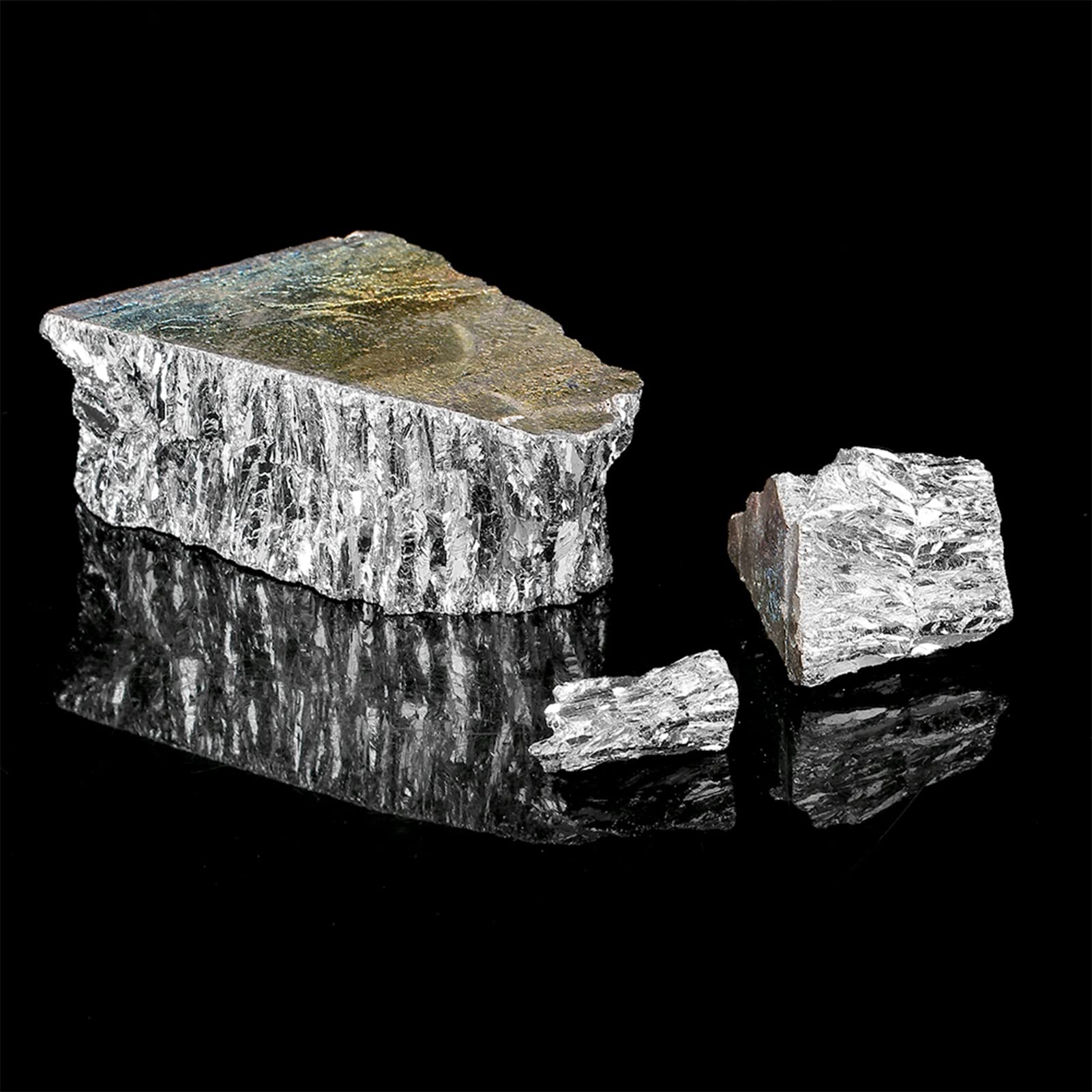 High-Purity Bismuth Ingot & Crystal - Low Conductivity for Semiconductors, Cosmetics, Superconductors & Flame Retardants | Perfect for Lab Experiments, Jewelry Making & Electronic Components
