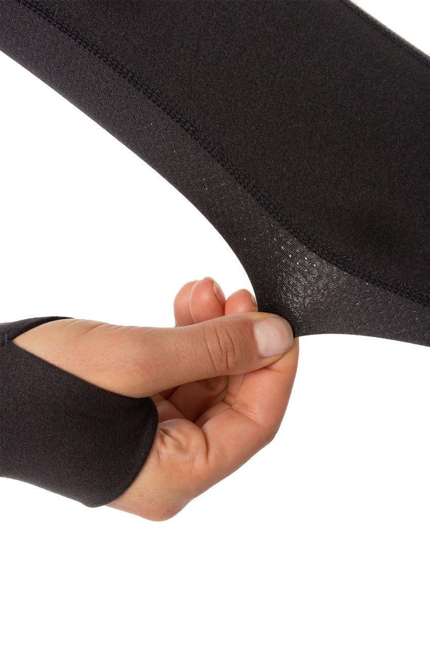 Black Contrast Quarter Zip Pullover for Men - Stylish & Comfortable Lightweight Sweater for Casual Wear, Workout & Outdoor Activities