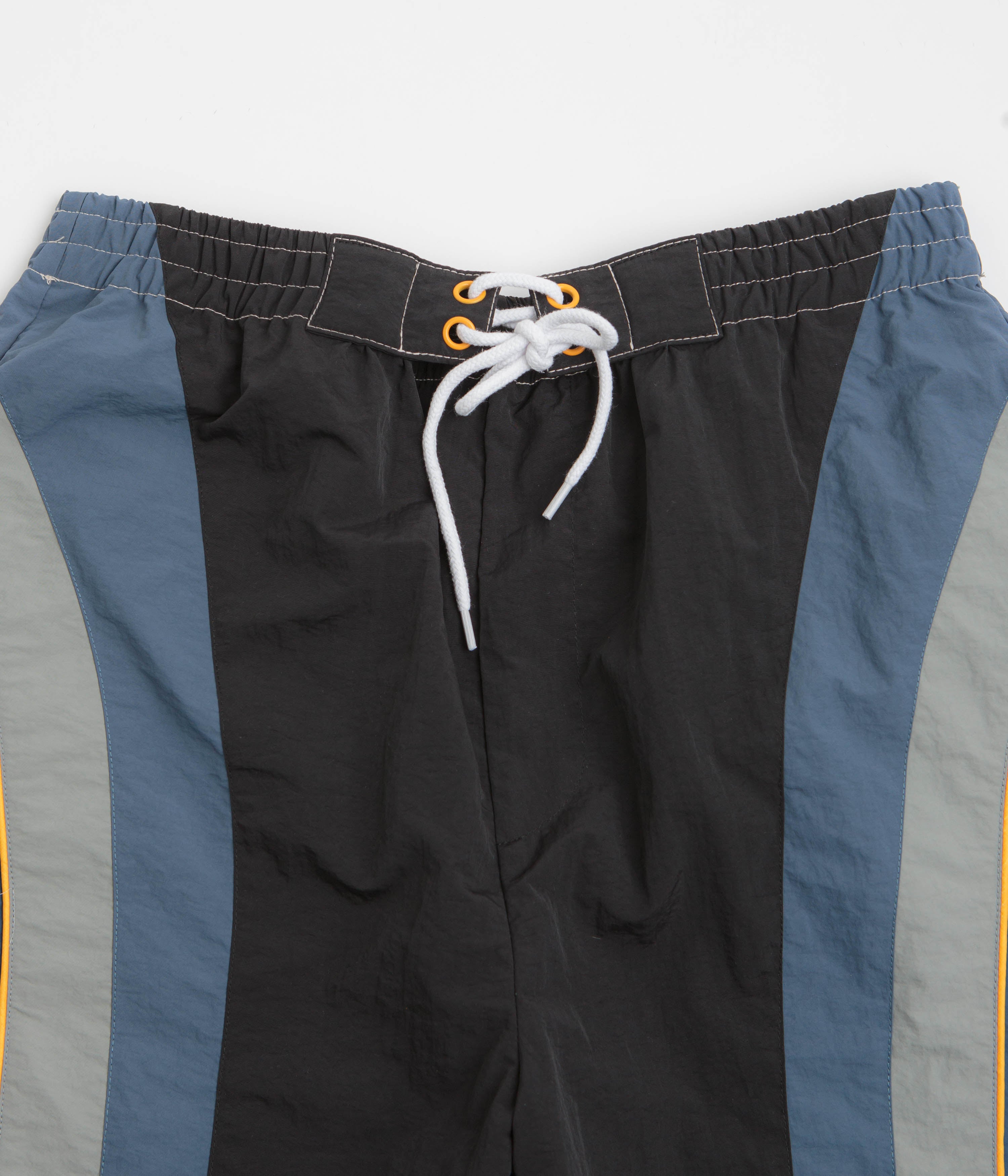 Butter Goods Wipeout Board Shorts for Men - Quick-Dry Swim Trunks with UPF Protection - Navy Blue Surfing Shorts for Beach, Pool & Water Sports
