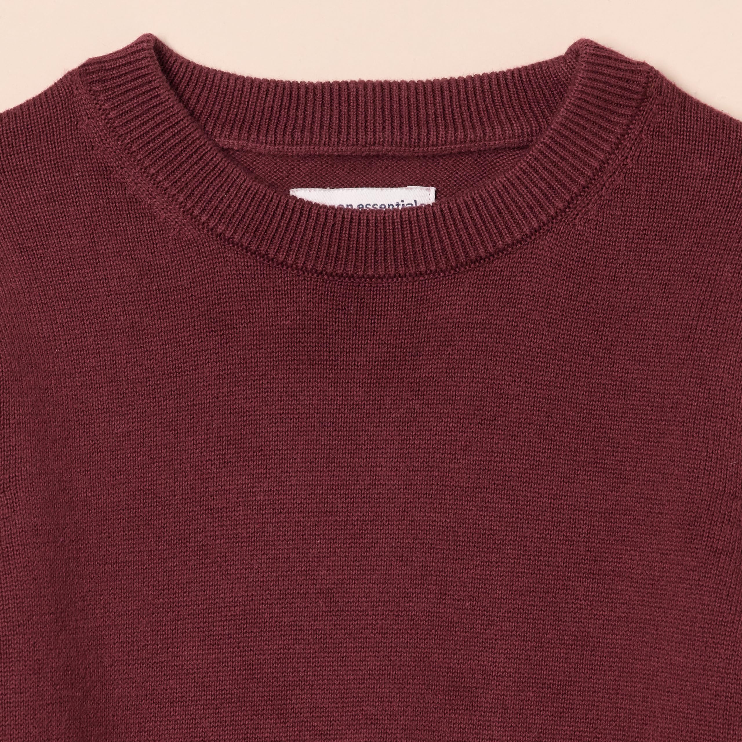 Amazon Essentials Boys & Toddlers' Uniform Cotton Crewneck Sweater - Soft & Comfortable School Wear for Kids, Perfect for Classroom & Casual Outings