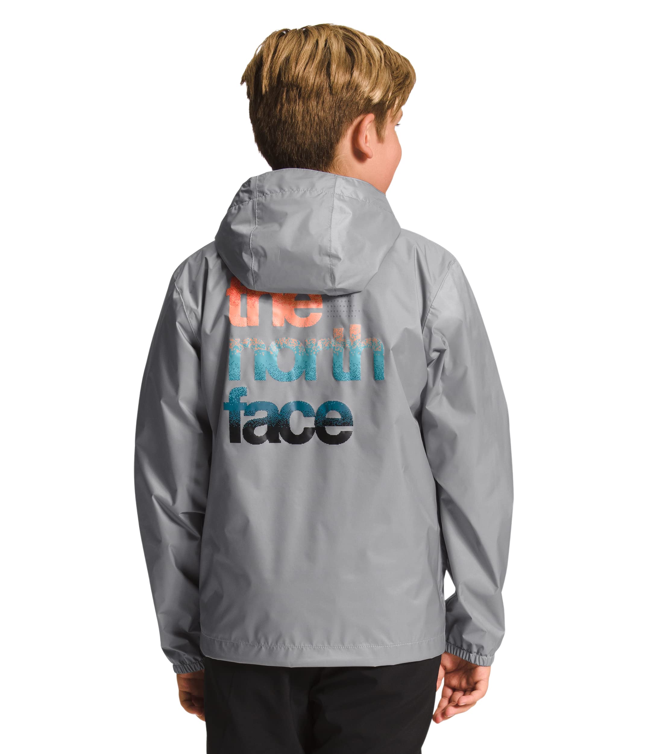 The North Face Boys Zipline Waterproof Rain Jacket for Kids - Lightweight Windproof Outdoor Jacket for Hiking, Camping & School (Toddler & Youth Sizes)
