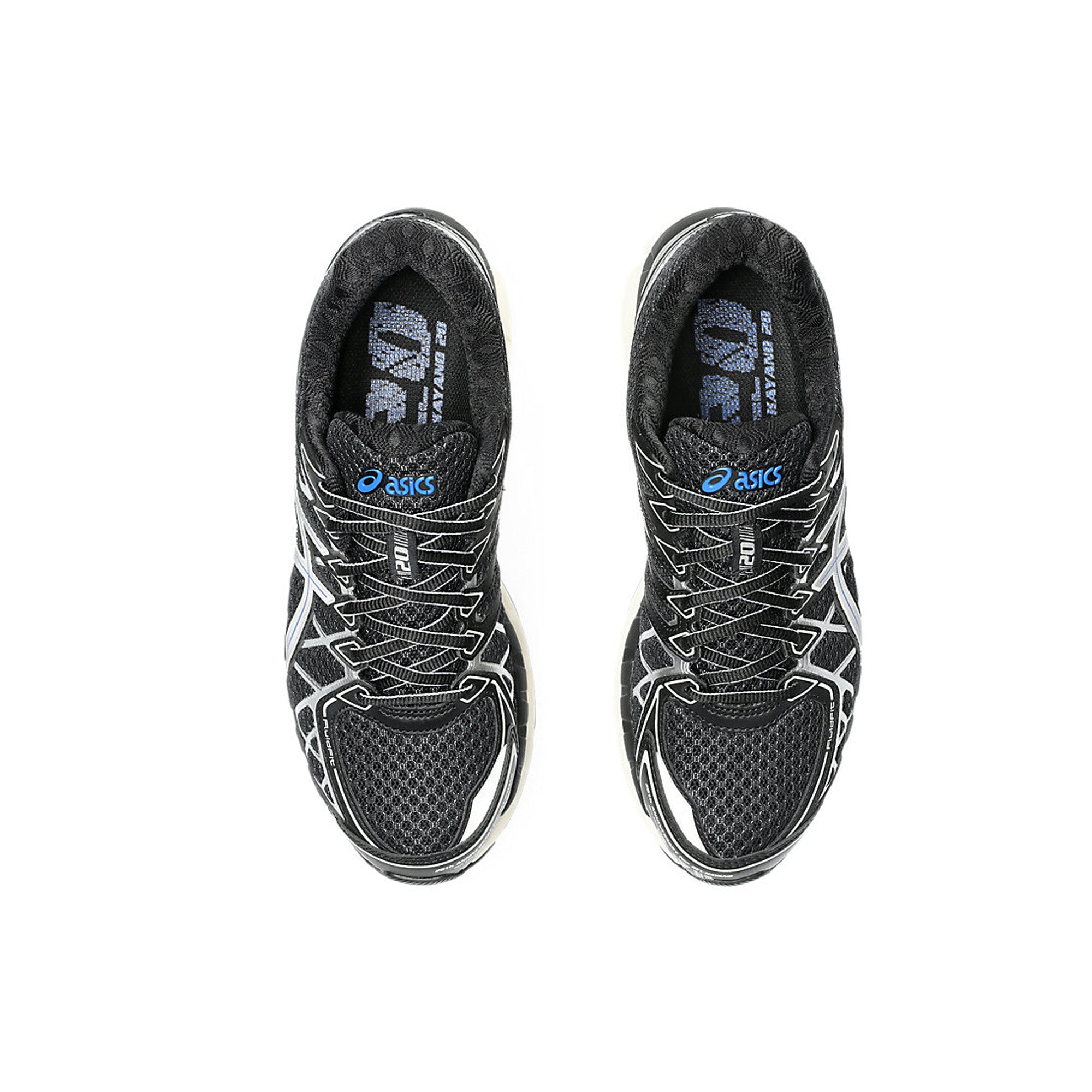 ASICS Gel Kayano 20 Running Shoes for Men - Black & Silver (2025) | Lightweight Cushioned Support for Marathon, Jogging & Gym Workouts