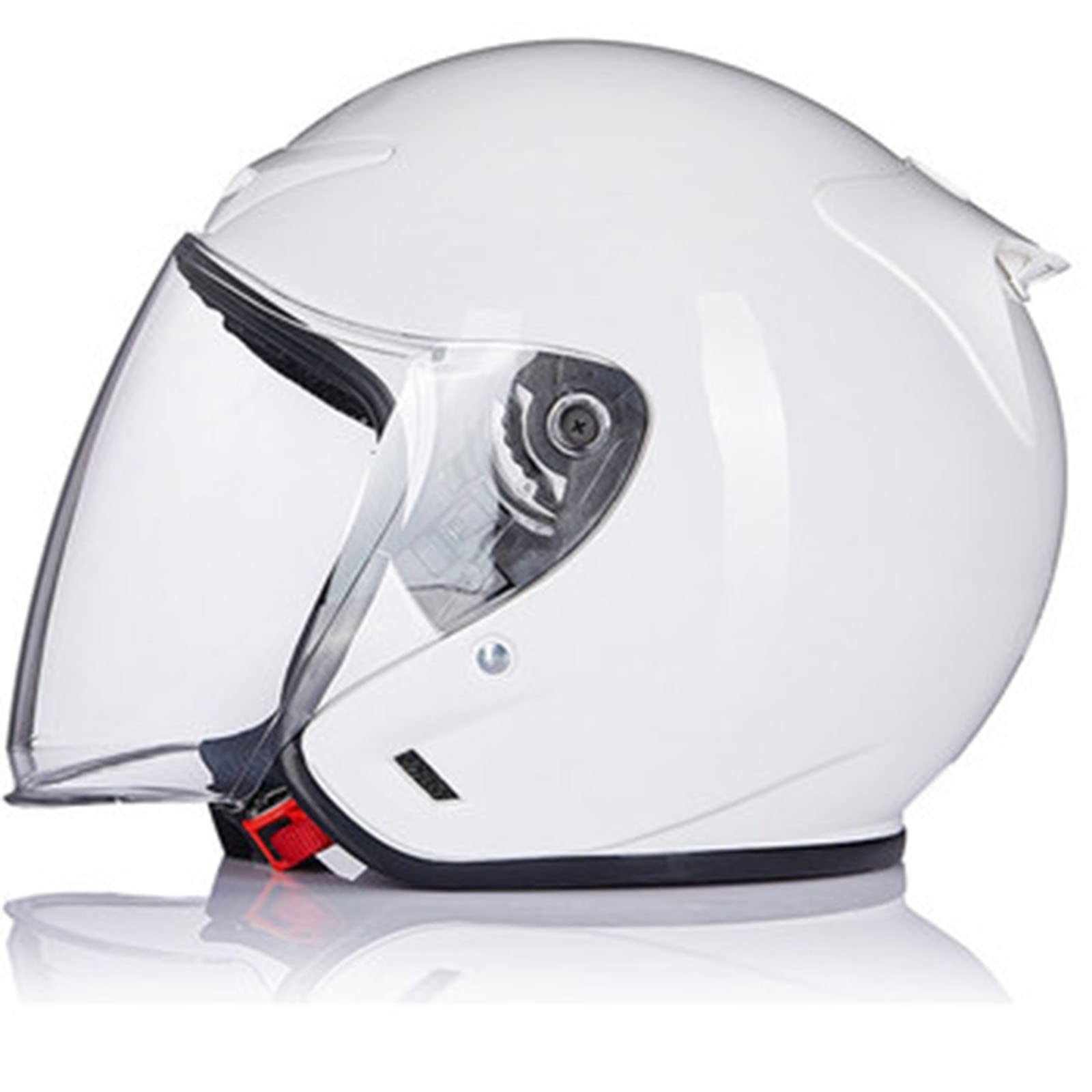 Vintage Motorcycle Half Helmet - DOT & ECE Approved Retro Open Face 3/4 Helmet for Men & Women - Breathable Cruiser Scooter Helmet for Summer Riding - Perfect for Bikers, Mopeds, and Youth Riders