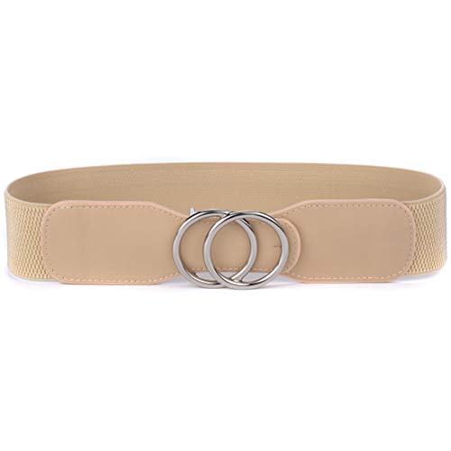 Khaki W Silver Buckle