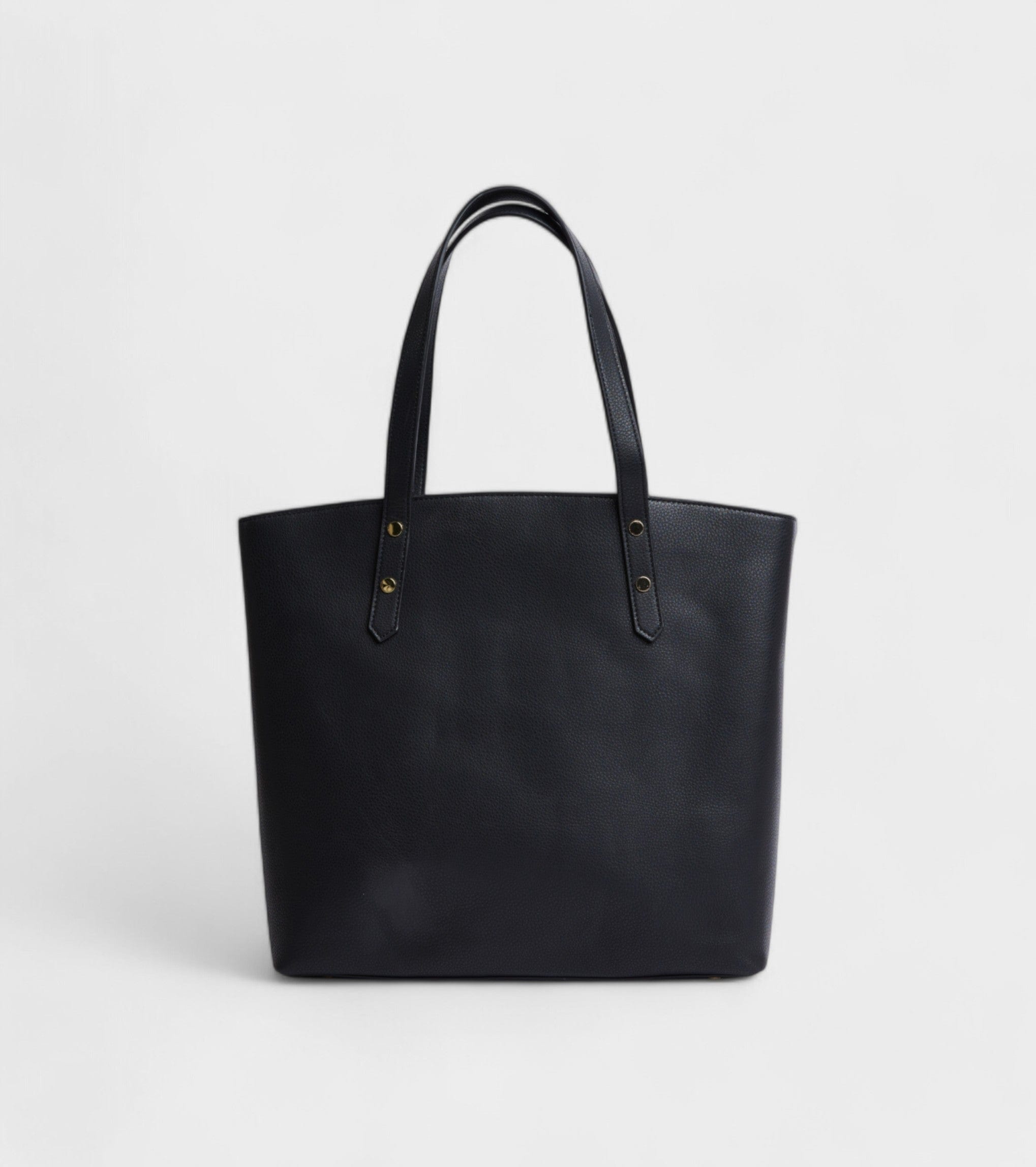 Eco-Friendly Vegan Bamboo Leather Tote Bag for Women | Sustainable Black Handbag | Perfect for Work, Travel & Everyday Use