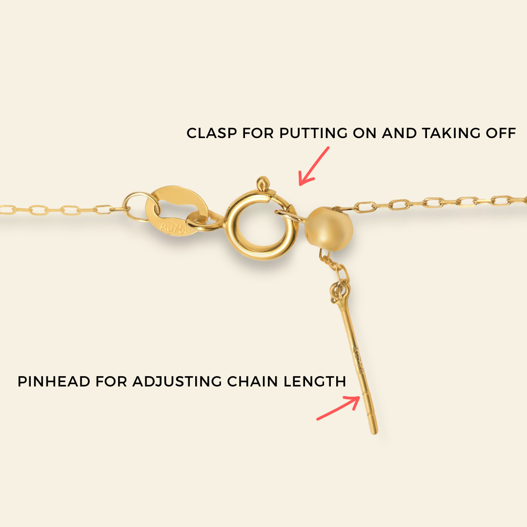 18K Gold Akoya Pearl Pendant Necklace for Women - Elegant & Timeless Jewelry Gift for Birthday, Anniversary & Special Occasions