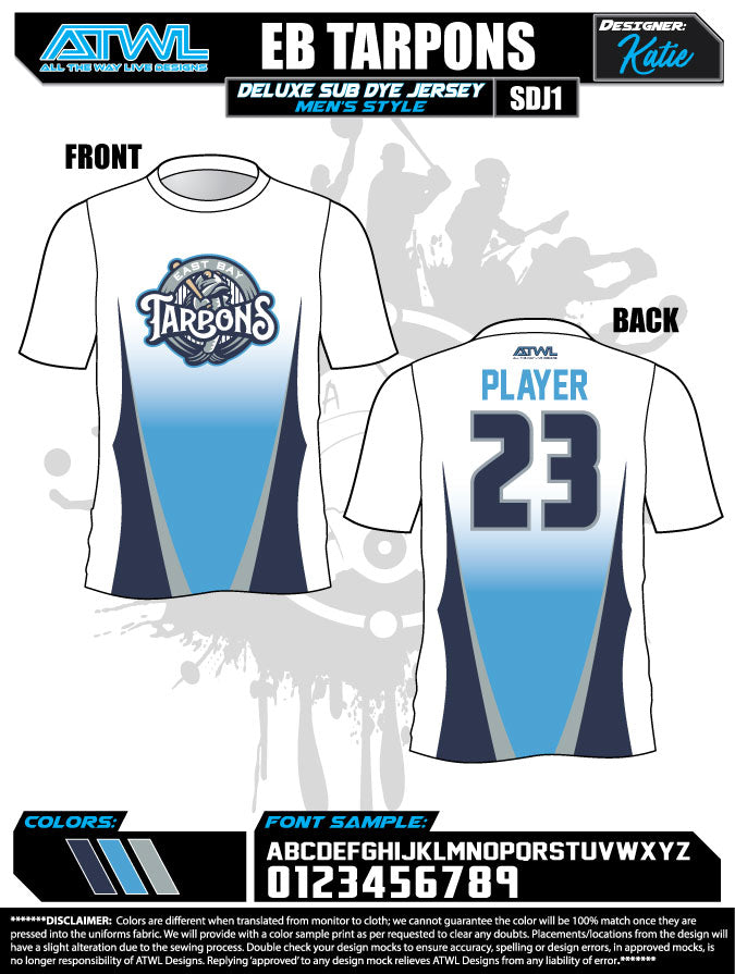 East Bay Fall League Men's Sublimated Basketball Jerseys - Custom Team Uniforms for Basketball Tournaments & Streetwear Fashion