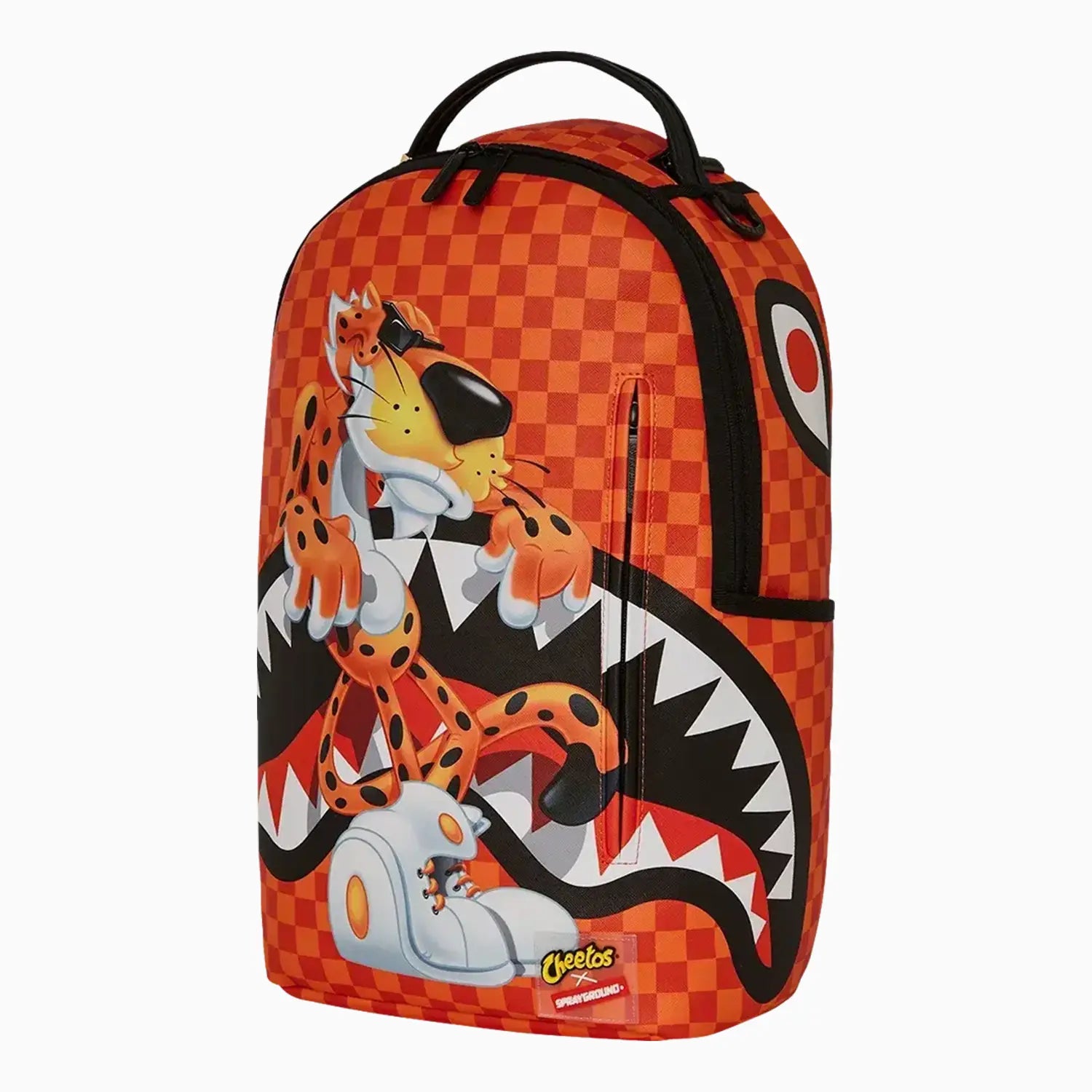 Cheetos Chester Chilling Backpack - Fun Snack-Themed School Bag for Kids & Teens | Perfect for School, Travel, and Gaming Accessories Storage