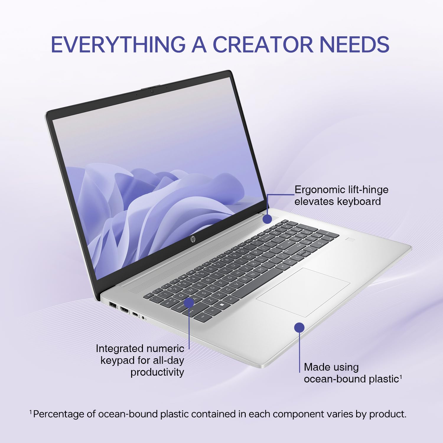 HP 17t Performance Business Laptop - 17.3