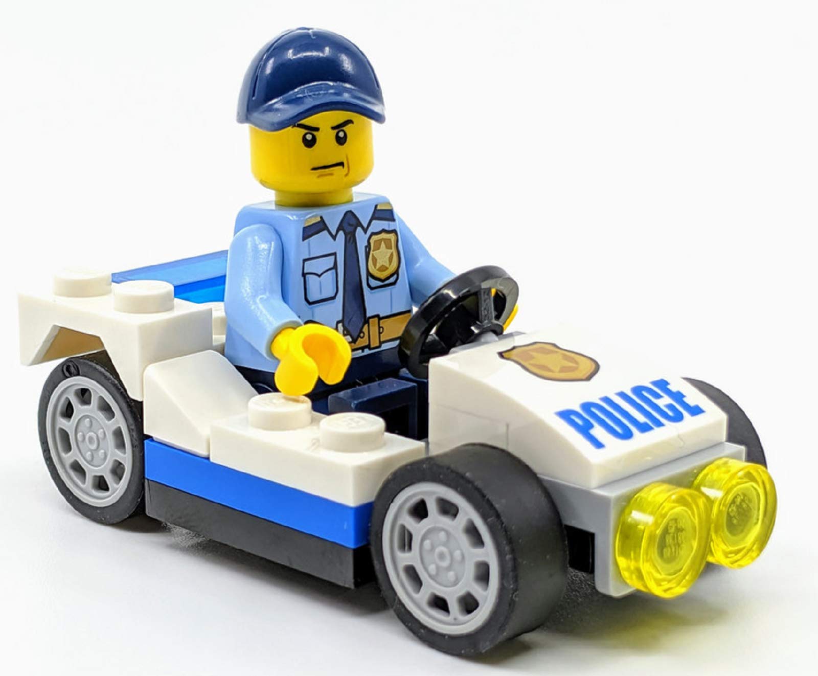 LEGO City Police Officer Toy Set with Police Cruiser Car & Handcuffs - Pretend Play, Role Play & Collectible Building Blocks for Kids (Ages 5+) | Perfect for Birthday Gifts & Christmas Presents