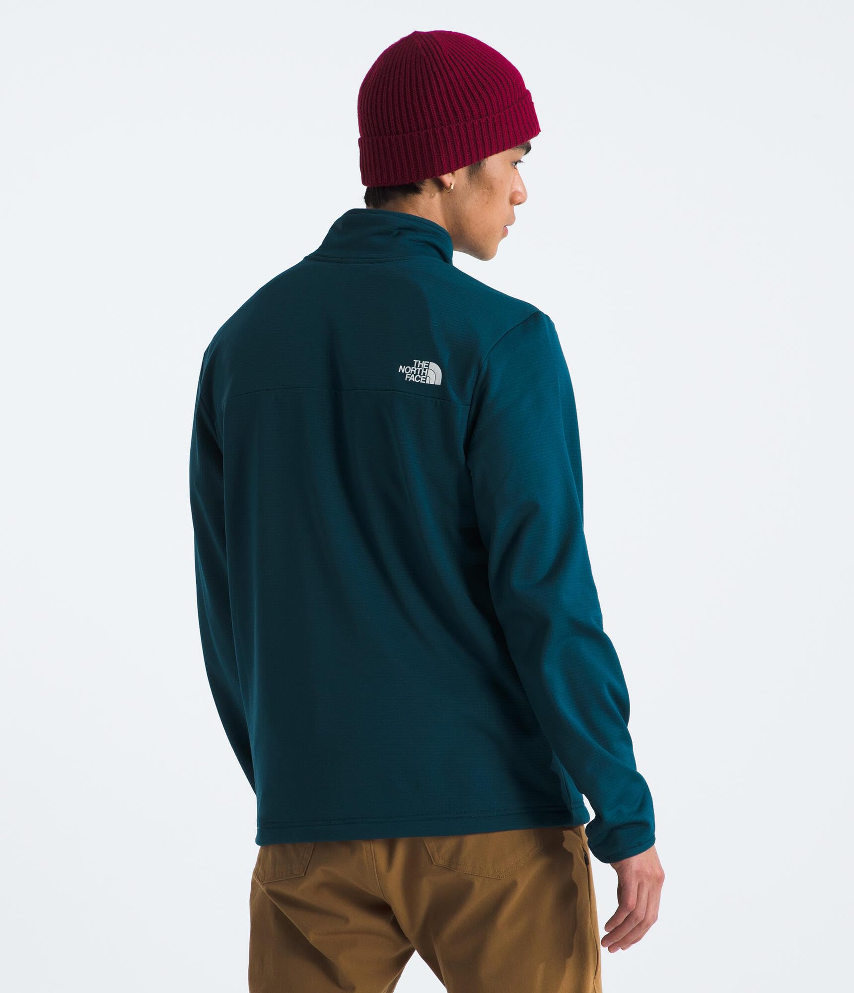 The North Face Men's Cedar Trail Grid Fleece Full-Zip Jacket - Lightweight & Breathable Outdoor Fleece for Hiking, Camping & Everyday Wear