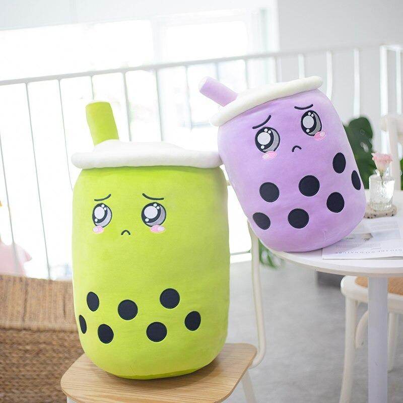 Boba Buddies Bubble Tea Plush Toy - Cute Kawaii Boba Drink Stuffed Animal for Kids & Adults - Perfect for Anime Lovers, Room Decor, and Bubble Tea Enthusiasts