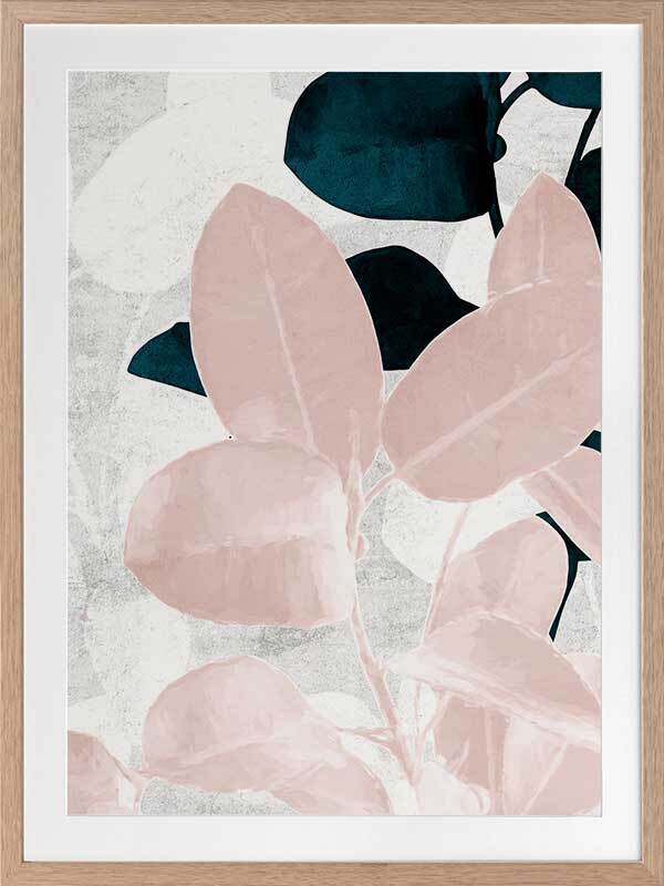 Demure II Framed Wall Art Print - Elegant Home Decor for Living Room, Bedroom & Office