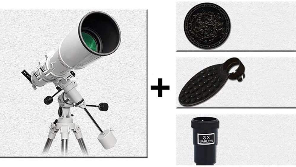 Premium 80mm Aperture 900mm Astronomical Refractor Telescope for Adults & Kids - Portable Travel Telescope for Astronomy Beginners | Perfect for Stargazing, Camping & Outdoor Exploration